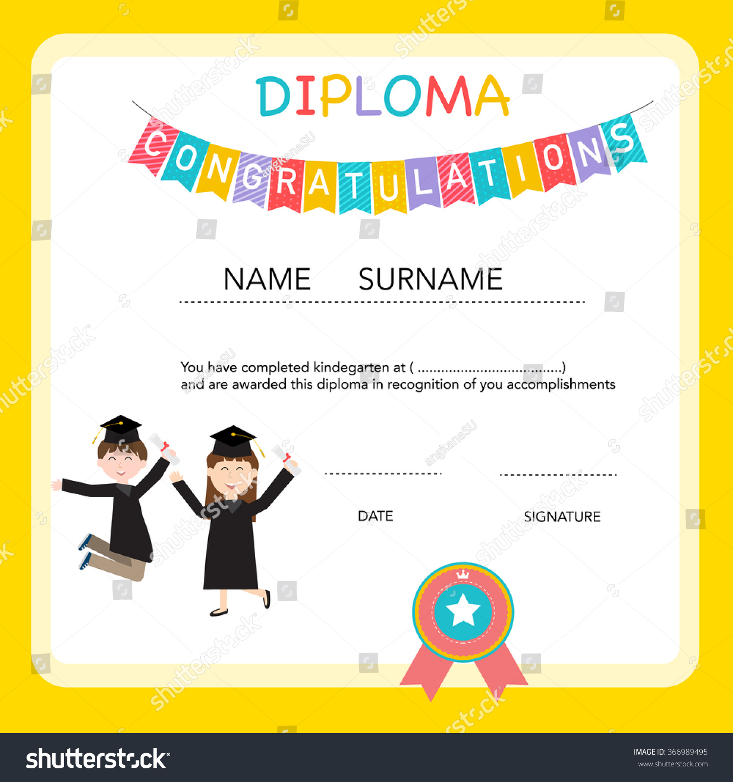 <strong>kindergarten graduation certificate</strong> | Free Printable ... Pre kindergarten graduation certificate template