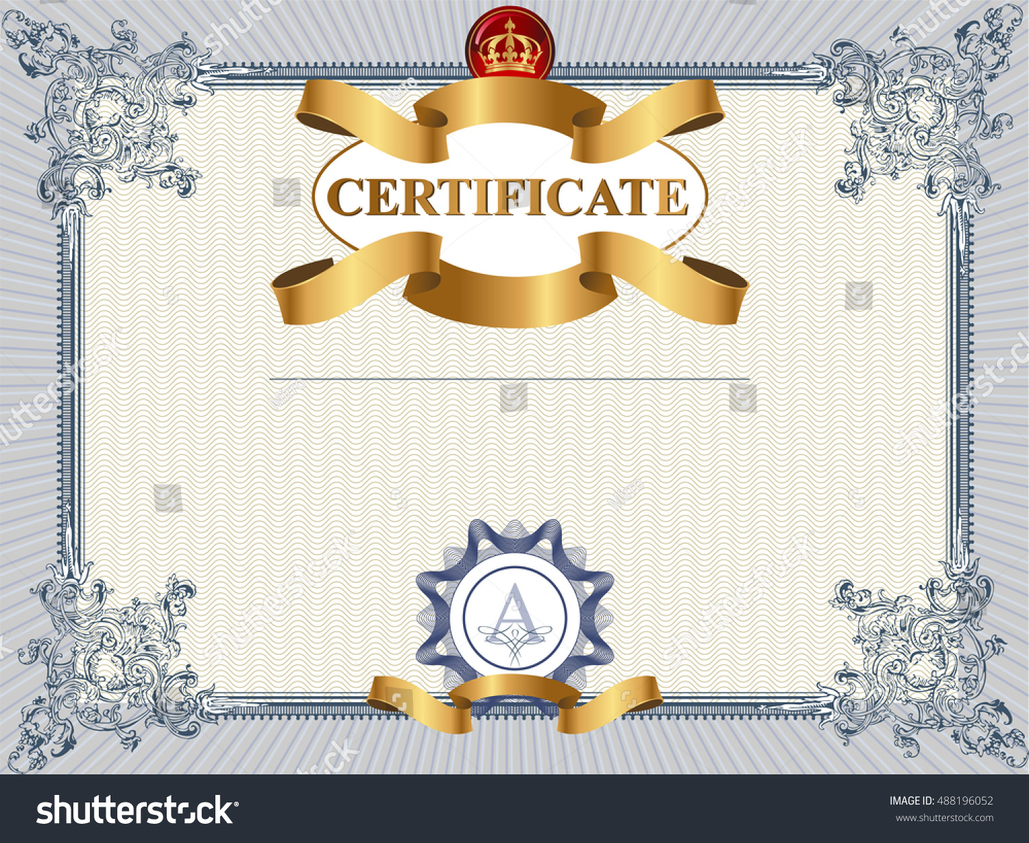 certificate coupon template