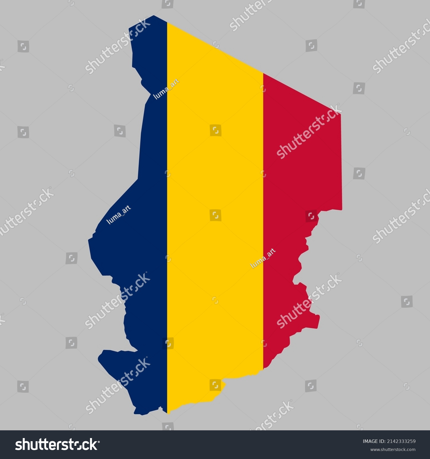 Chad Flag Inside Chad Map Borders Stock Vector Royalty Free chad-flag-inside-chad-map-borders-stock-vector-royalty-free