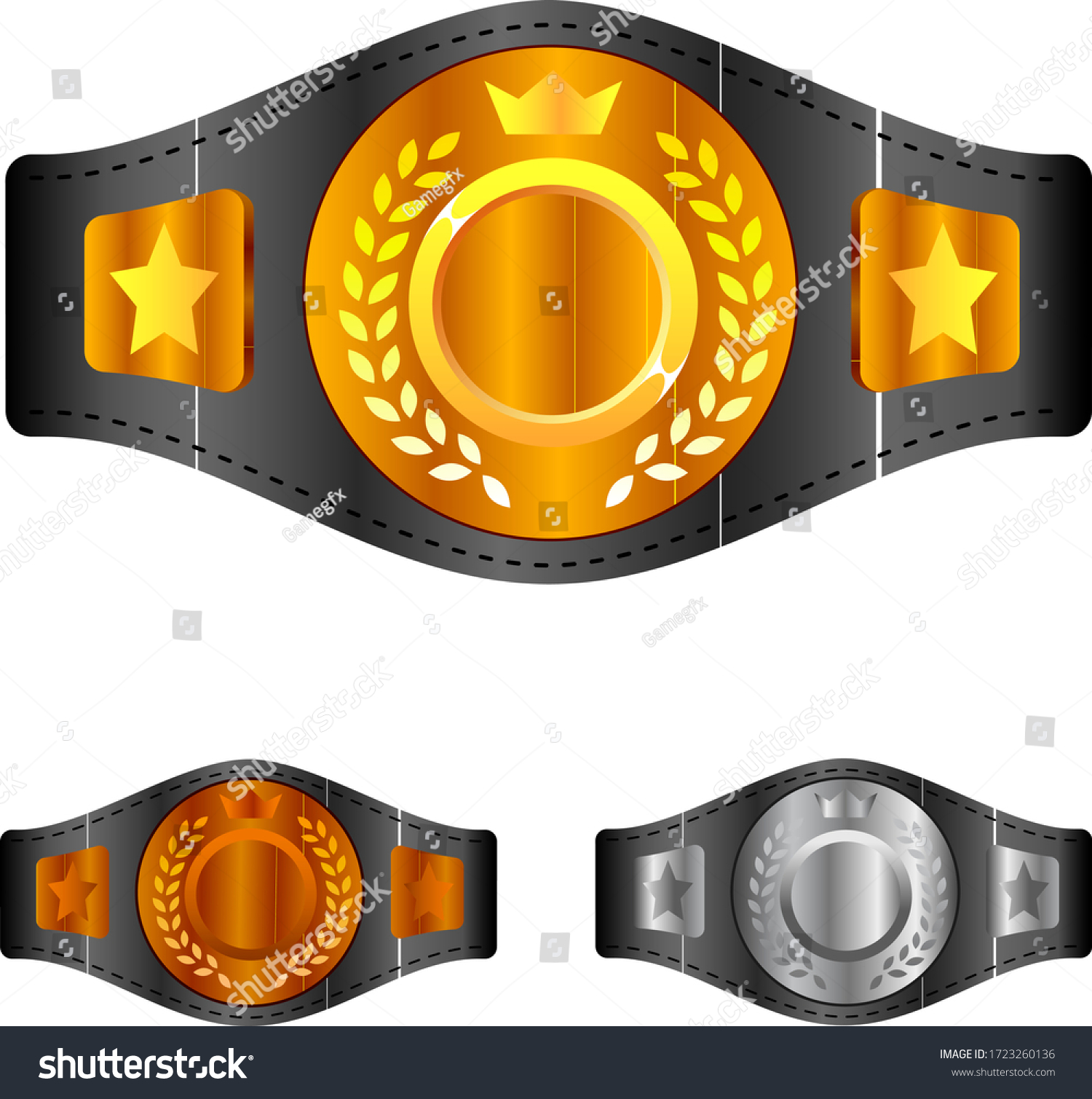 SVG of Champion belt box award sport icon flat web sign symbol logo label svg