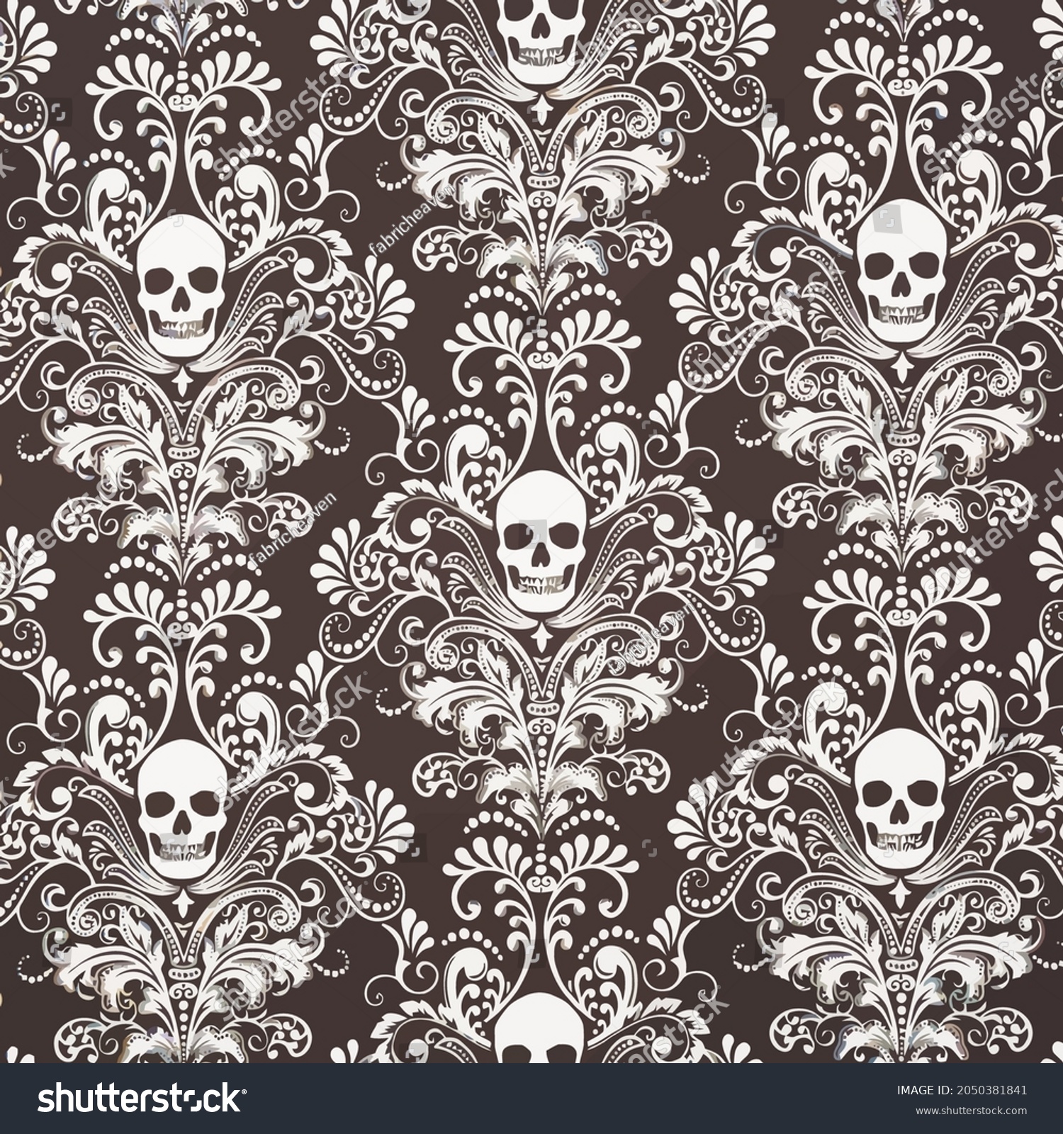 865 Skull damask Images, Stock Photos & Vectors | Shutterstock