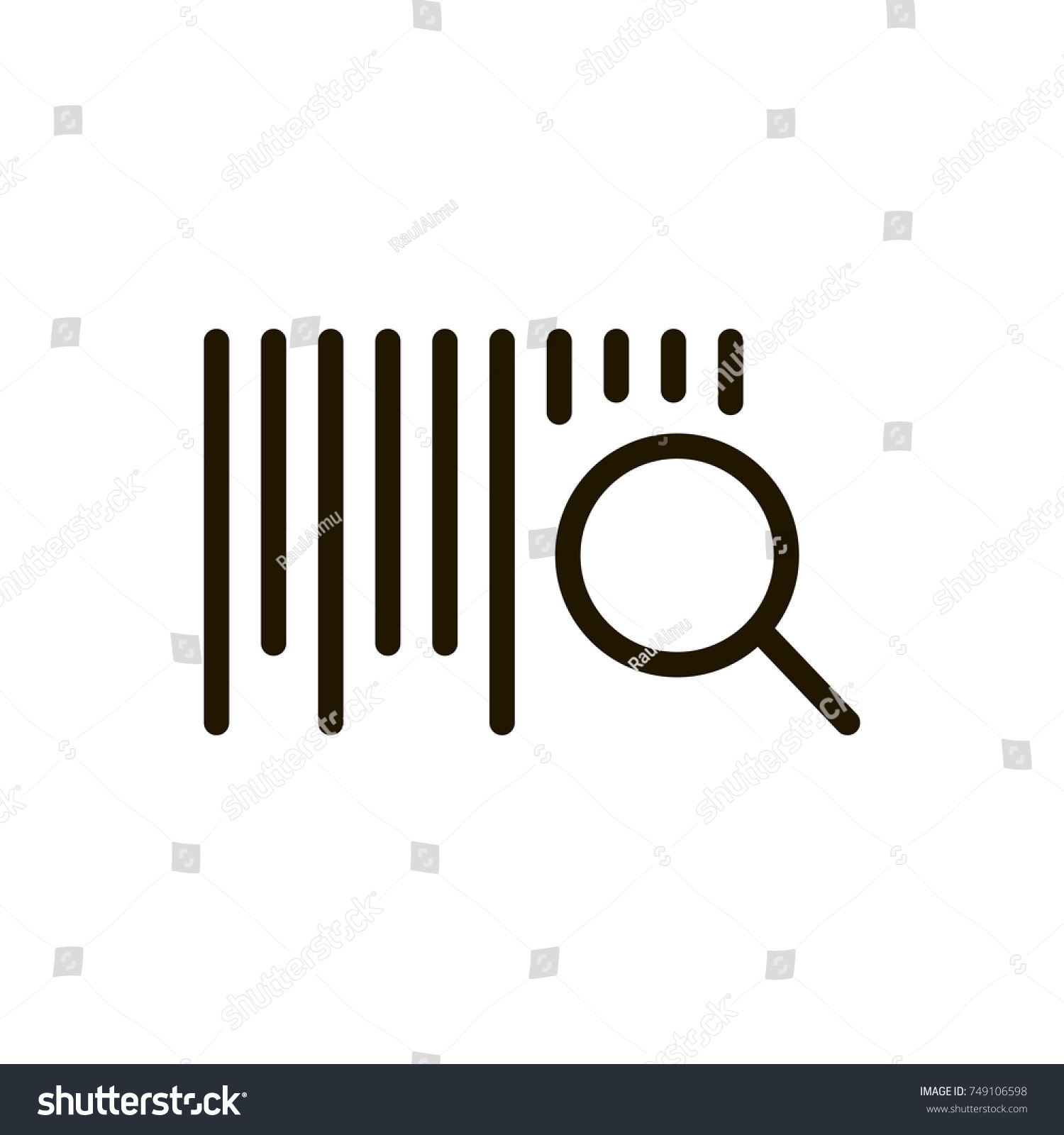 Check Code Line Icon High Quality Stock Vector (Royalty Free) 749106598 ...