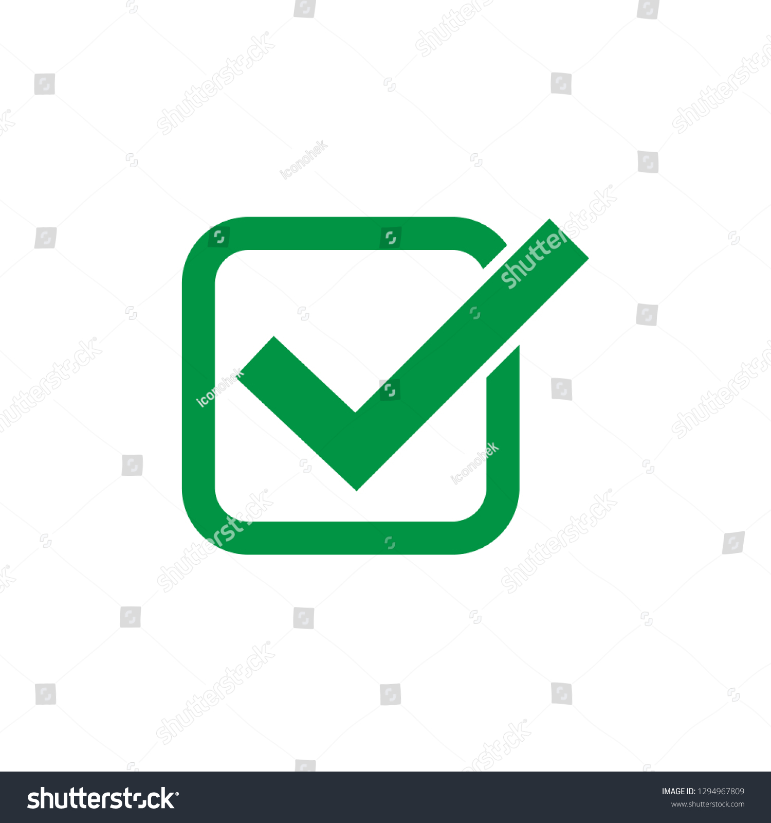 check mark icon yes symbol logo stock vector royalty free 1294967809 shutterstock