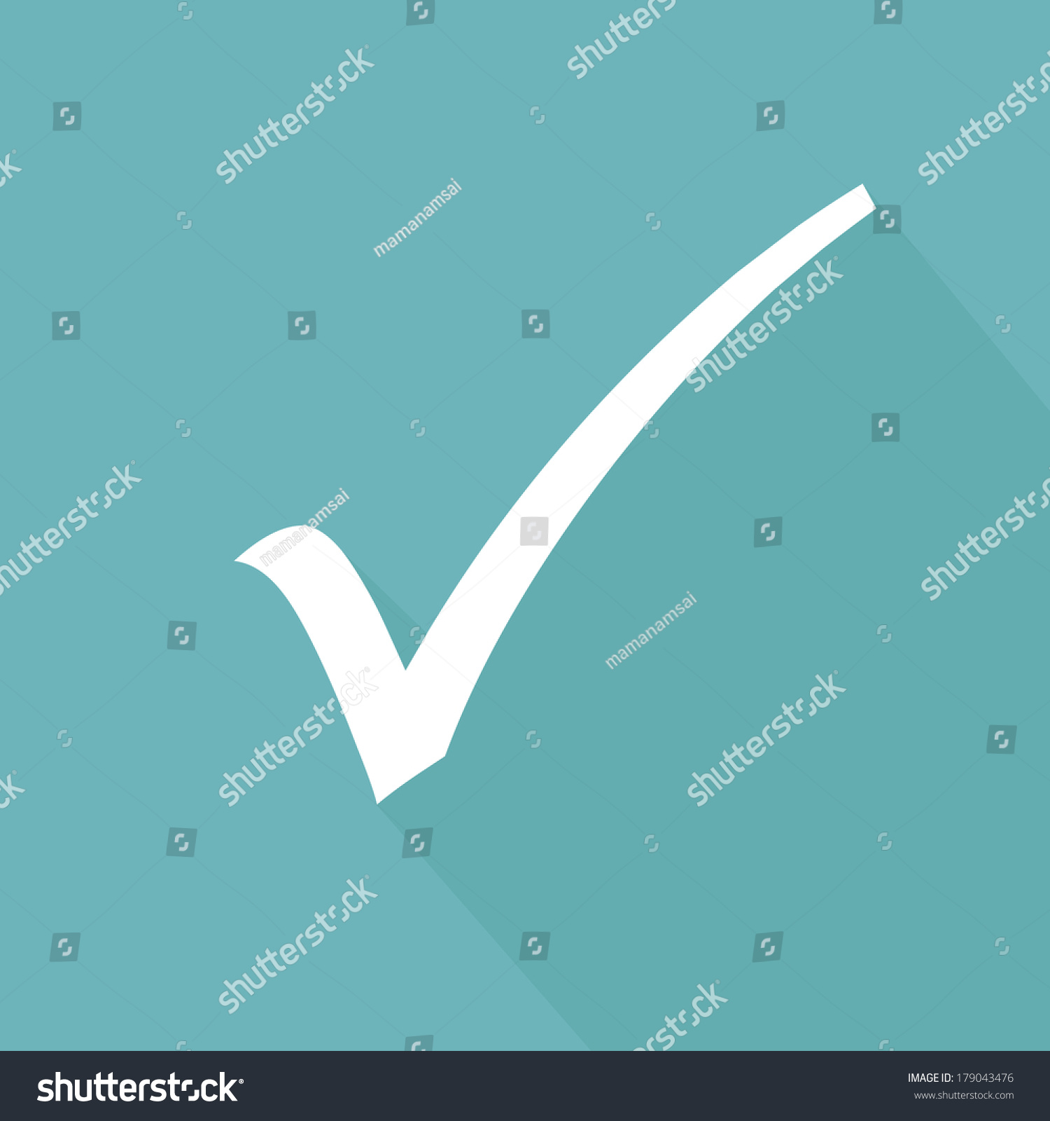 Check Mark Symbol,Vector - 179043476 : Shutterstock