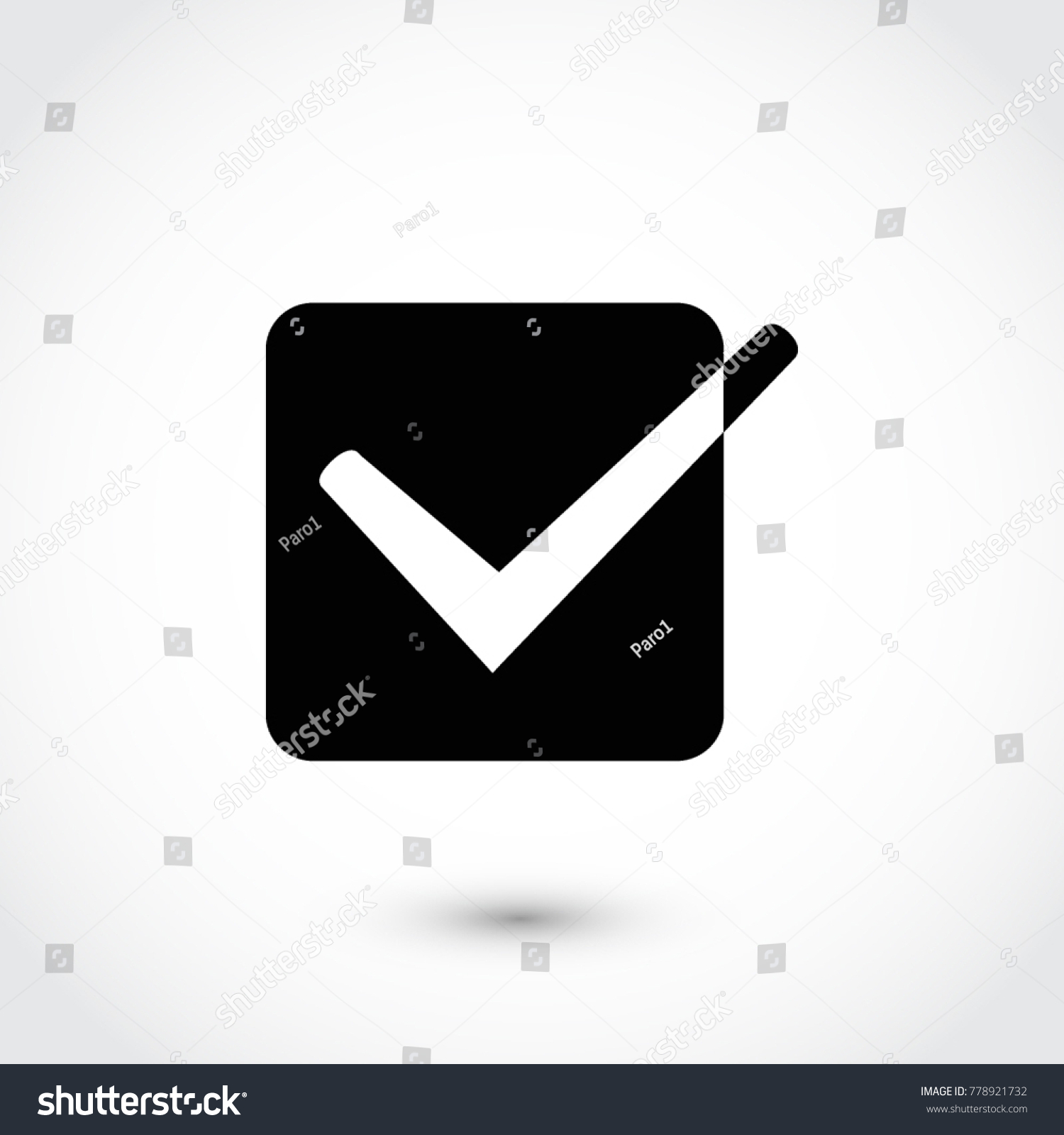 Checklist Button Icon Vector Eps 10 Stock Vector (Royalty Free ...