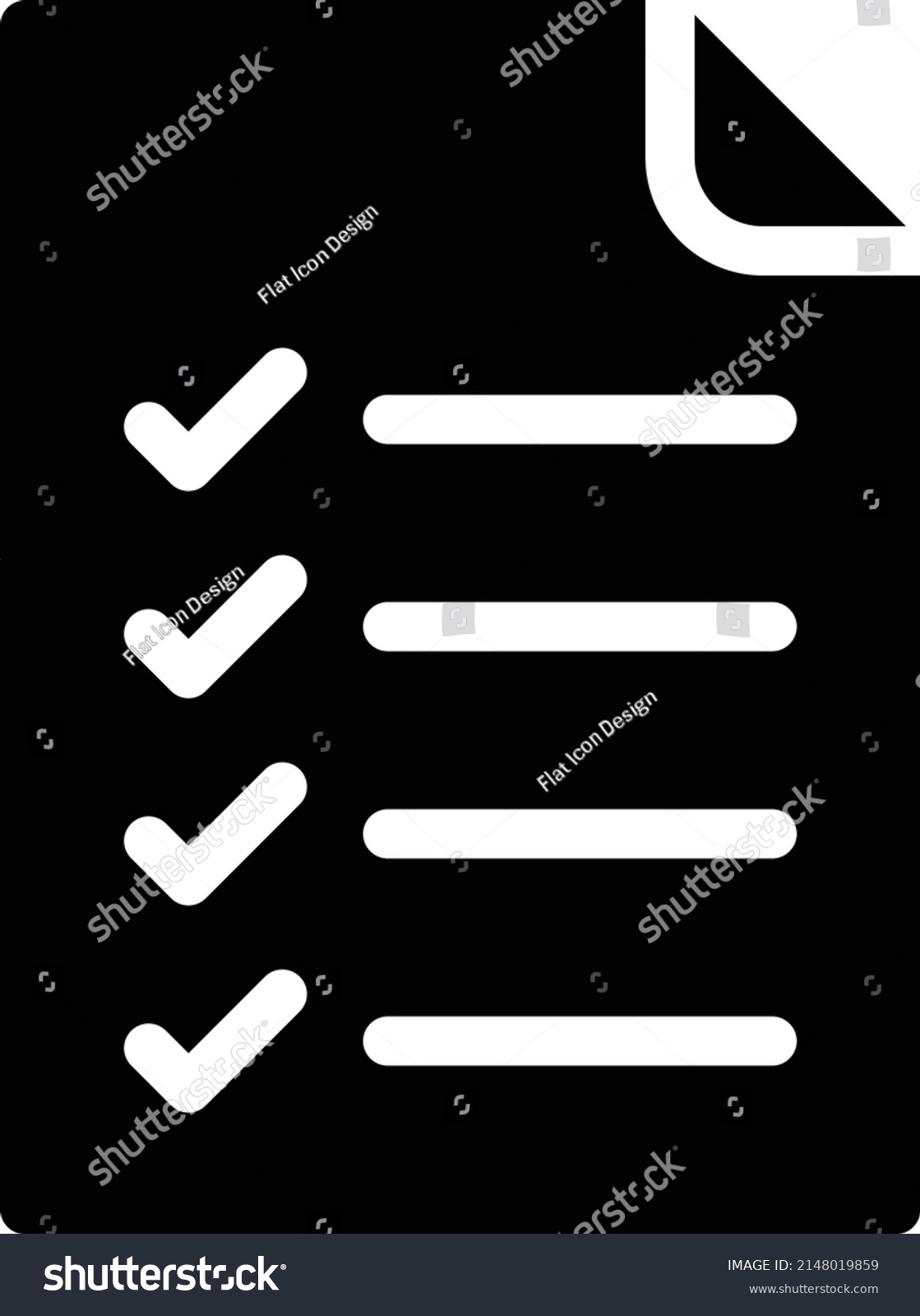 Checklist Vector Illustration On Transparent Backgroundpremium Stock ...