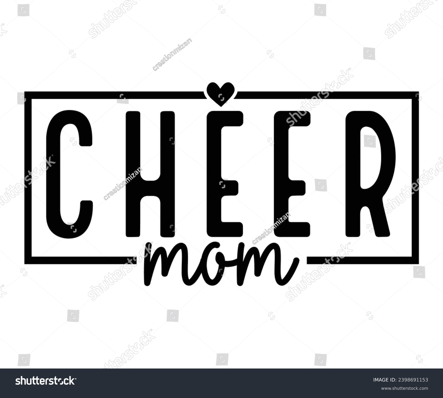 SVG of cheer mom Svg,Mom Life,Mother's Day,Stacked Mama,Boho Mama,wavy stacked letters,Girl Mom,Football Mom,Cool Mom,Cat Mom svg