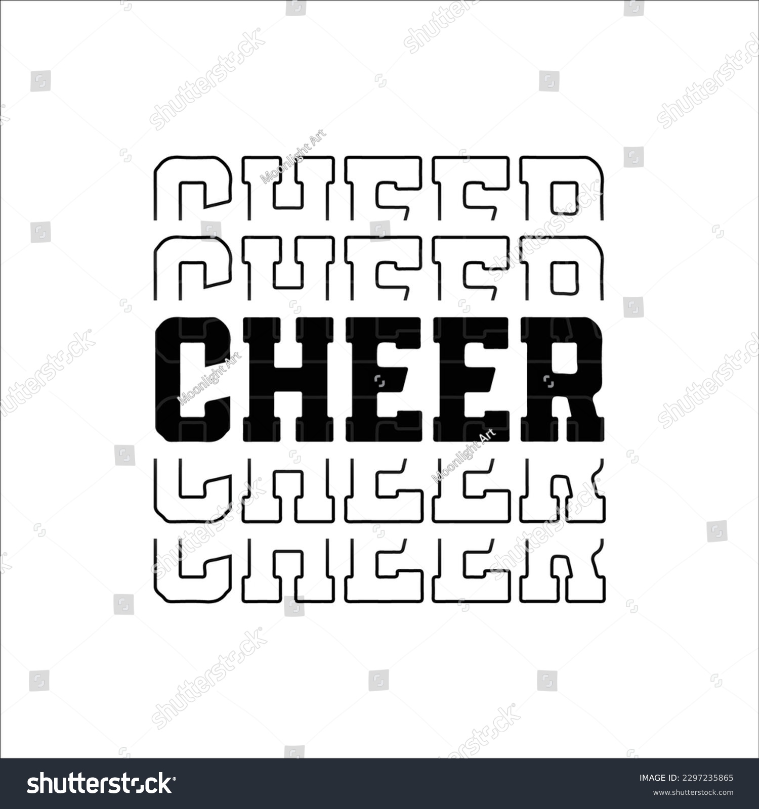SVG of Cheerleader svg, Cheer svg, Cheerleading svg, Cheer shirt svg, eps, cheer cut file for Silhouette Cricut, Digital File svg
