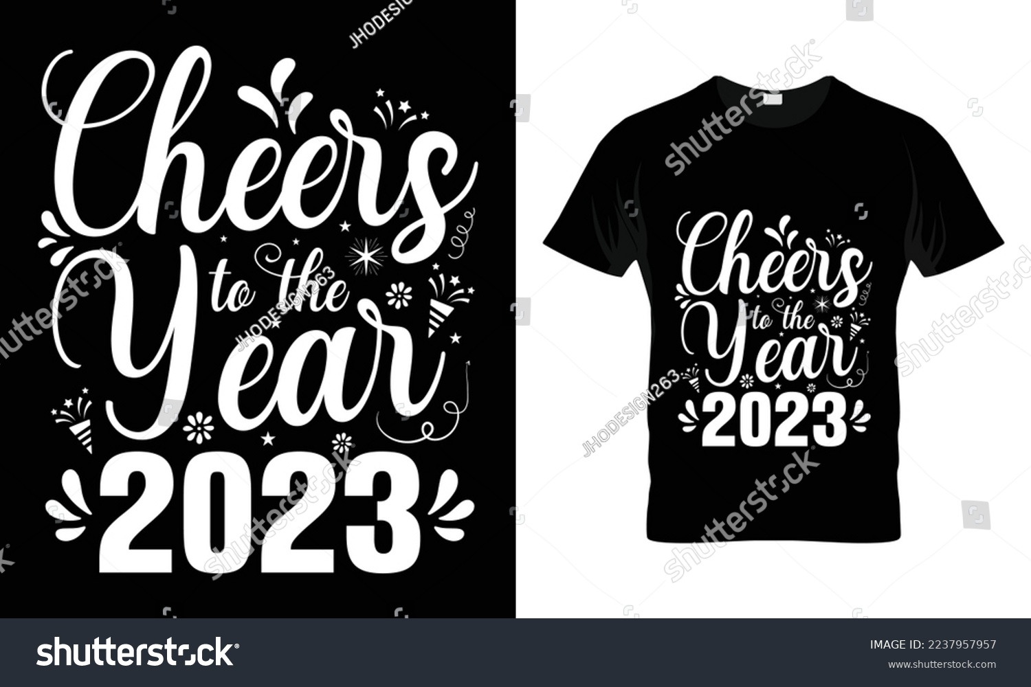 SVG of Cheers to the year 2023 design template vector and typography.
Ready for t-shirt, mug,gift and other printing,2023 svg design,New Year Stickers quotes t shirt designs
Happy new year svg. svg