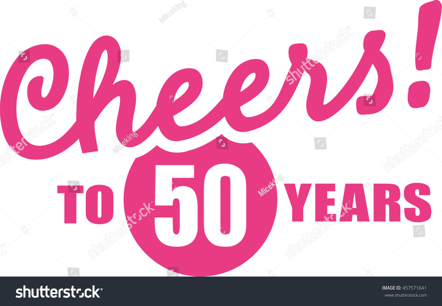 SVG of Cheers to 50 years - 50th birthday svg