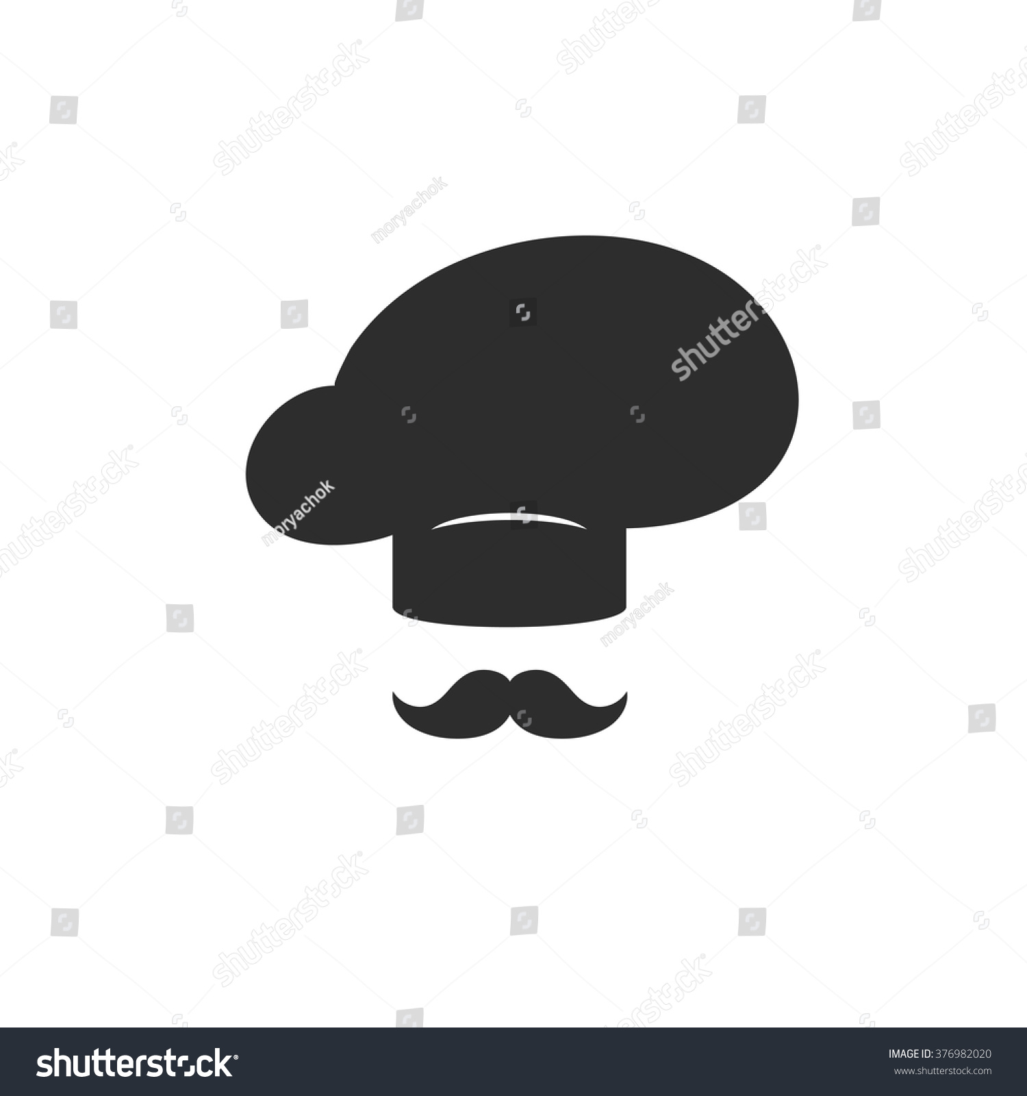 Chef Logo Stock Vector 376982020 - Shutterstock