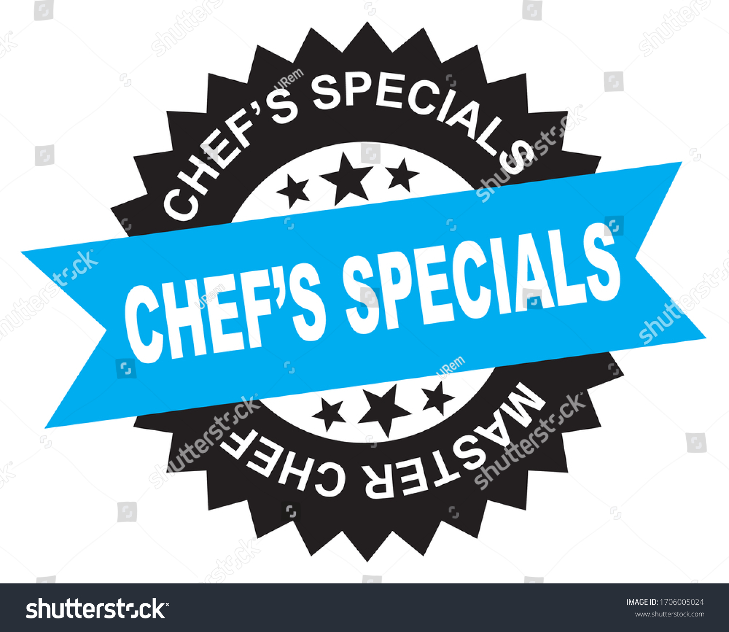 Chefs Specials Sign Special Round Label Stock Vector (Royalty Free ...