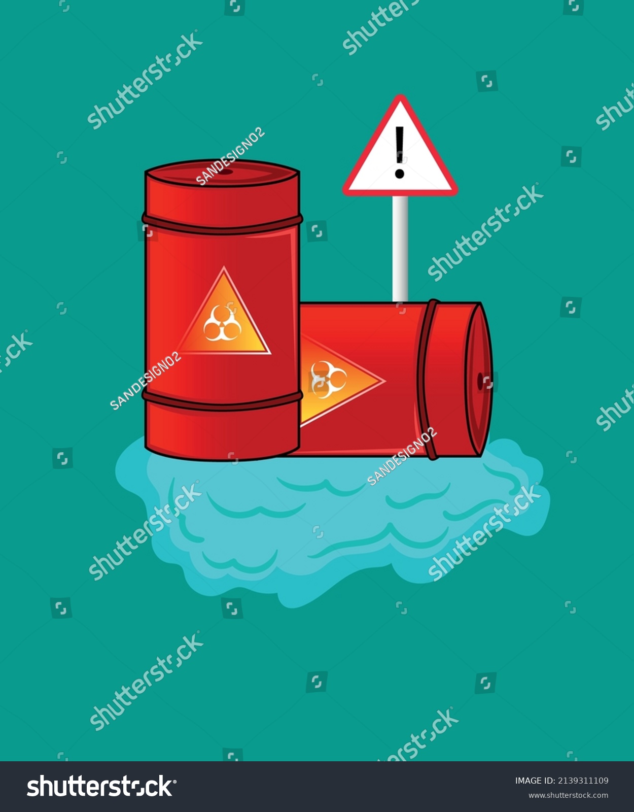 SVG of chemical barrel vector drawing illustration \\ ilustrasi vector drum berisi bahan kimia svg