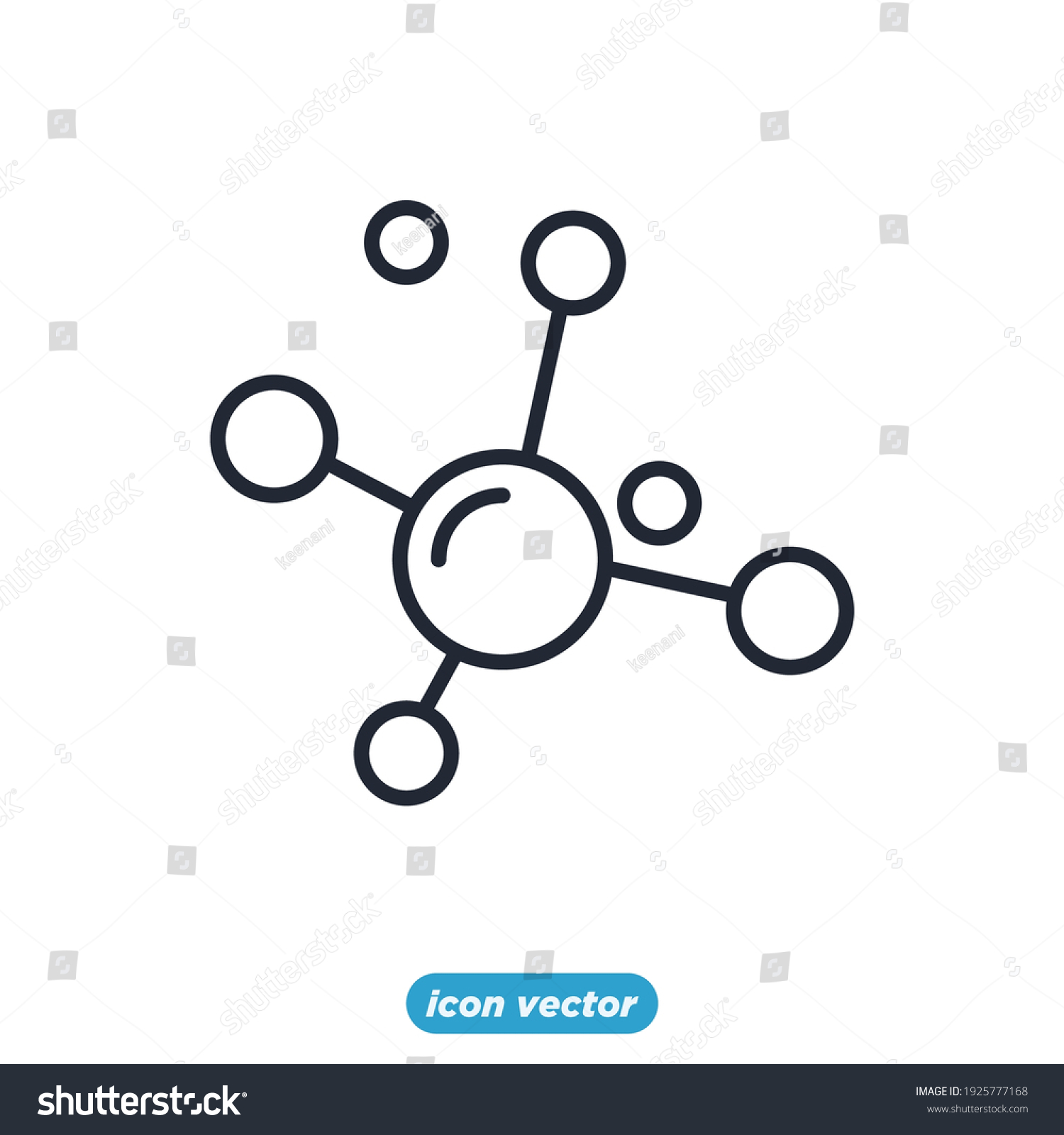 Chemistry Formula Molecule Icons Science Element Stock Vector (Royalty ...