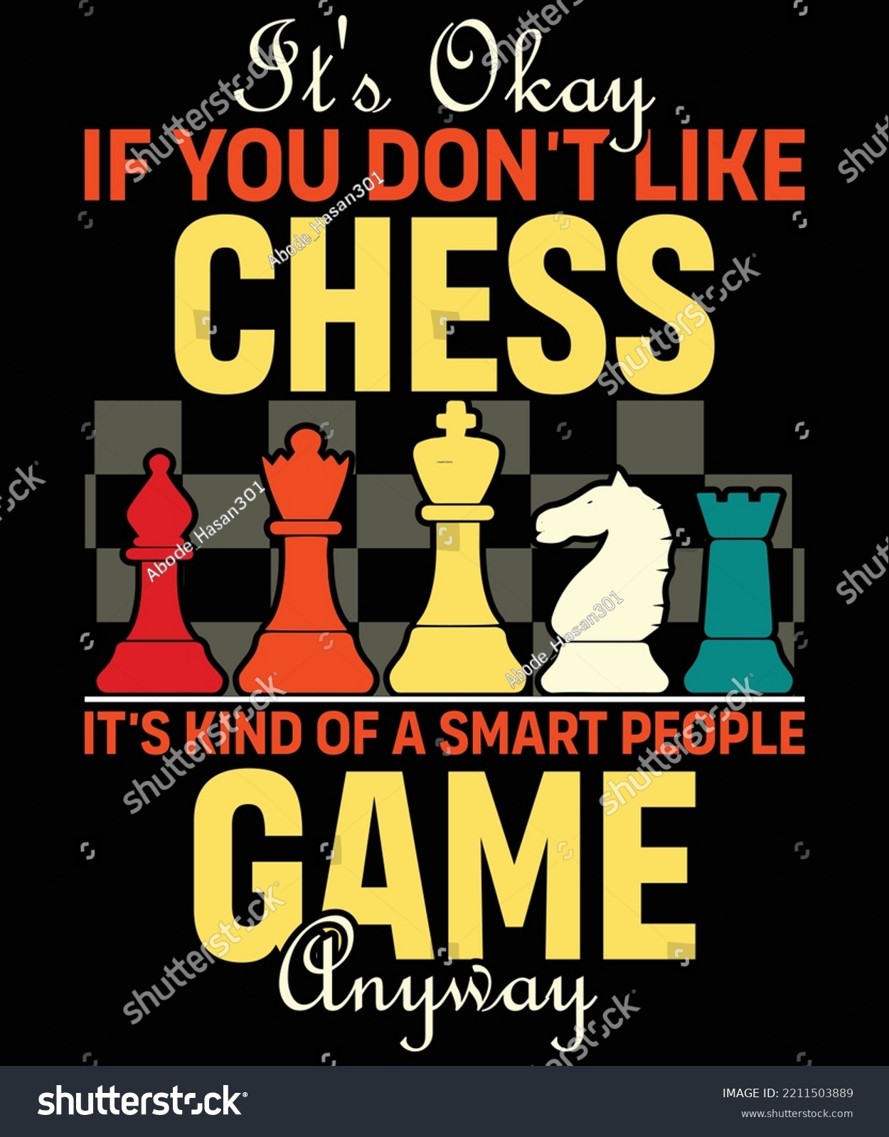 SVG of Chess T shirt Design, Chess Svg Design, Chess Gaming T shirt Design, King Svg Design  svg