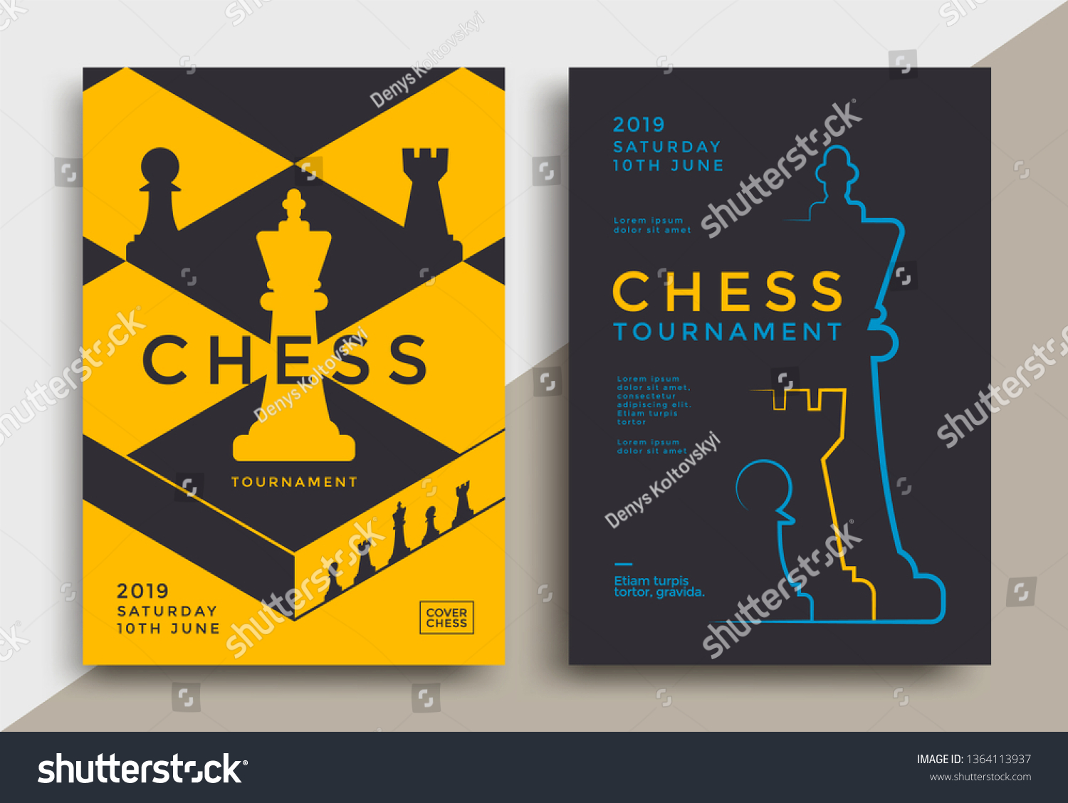 826 Chess tournament poster Images, Stock Photos & Vectors Shutterstock