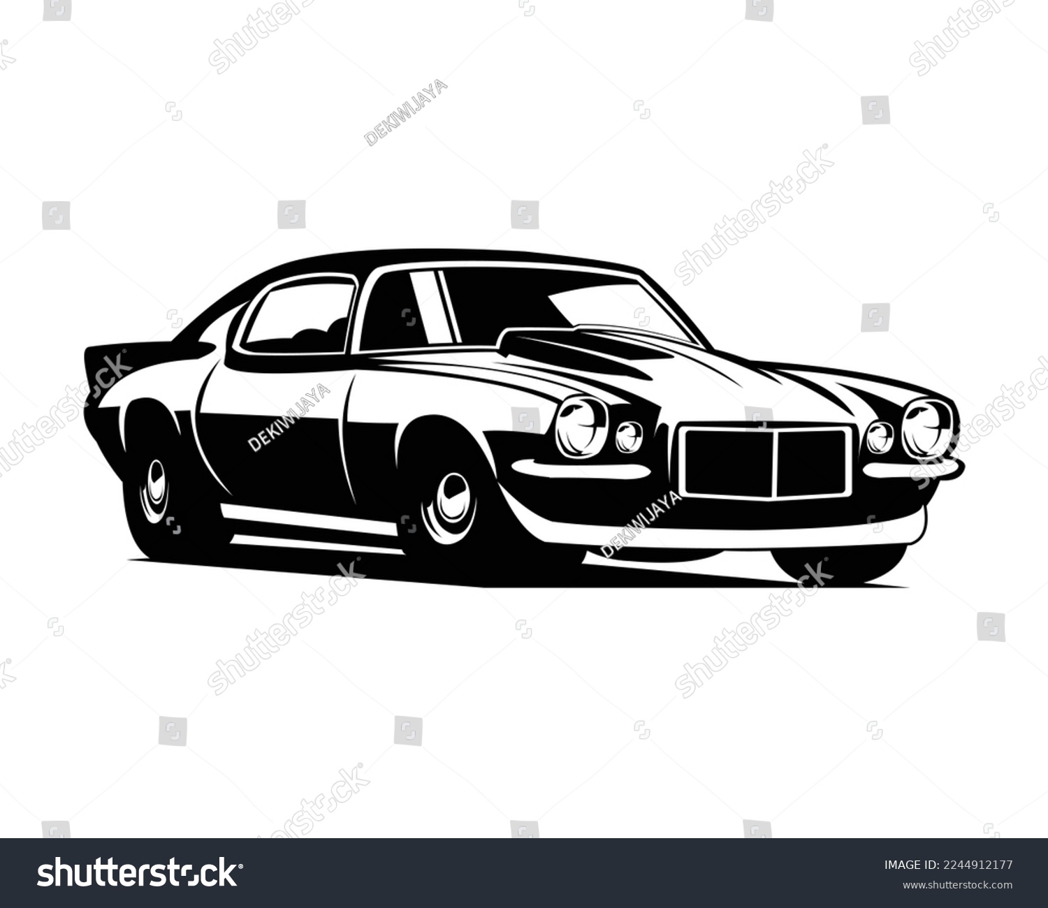 SVG of Chevy Camaro car logo. vector illustration silhouette design. Best for badge, emblem, icon and sticker design. svg