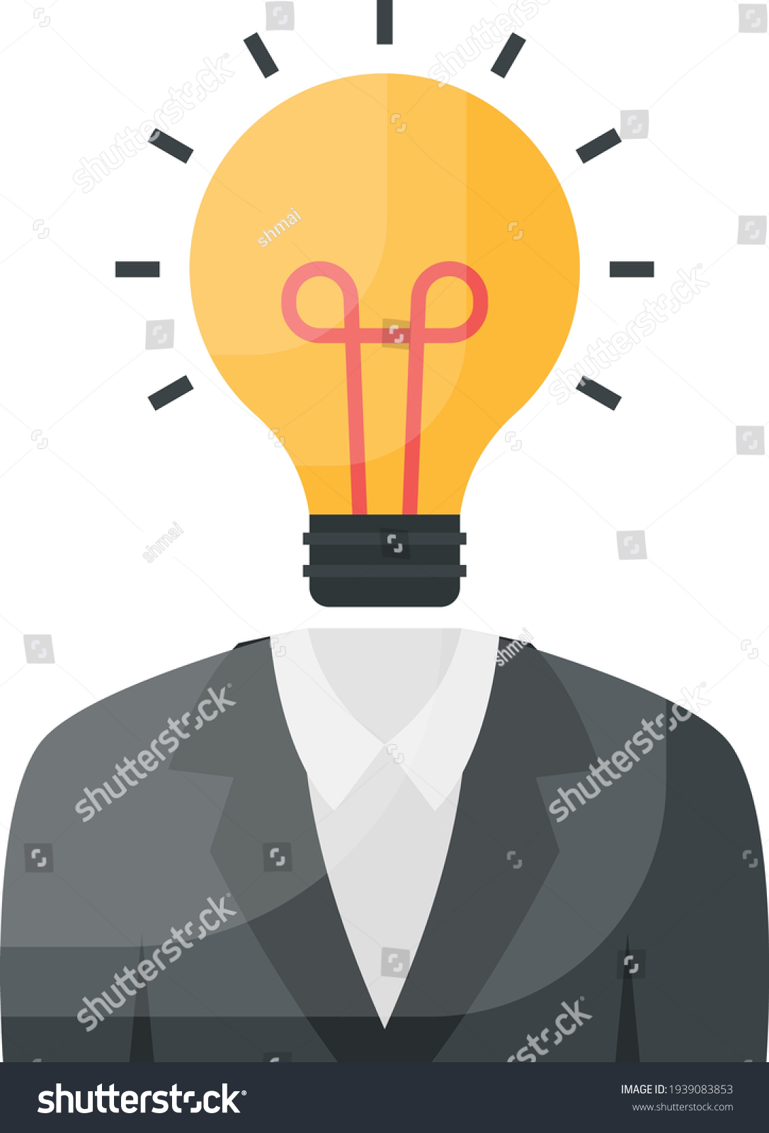 Chief Innovation Officer Concept Cio Vector Stock Vector (Royalty Free ...