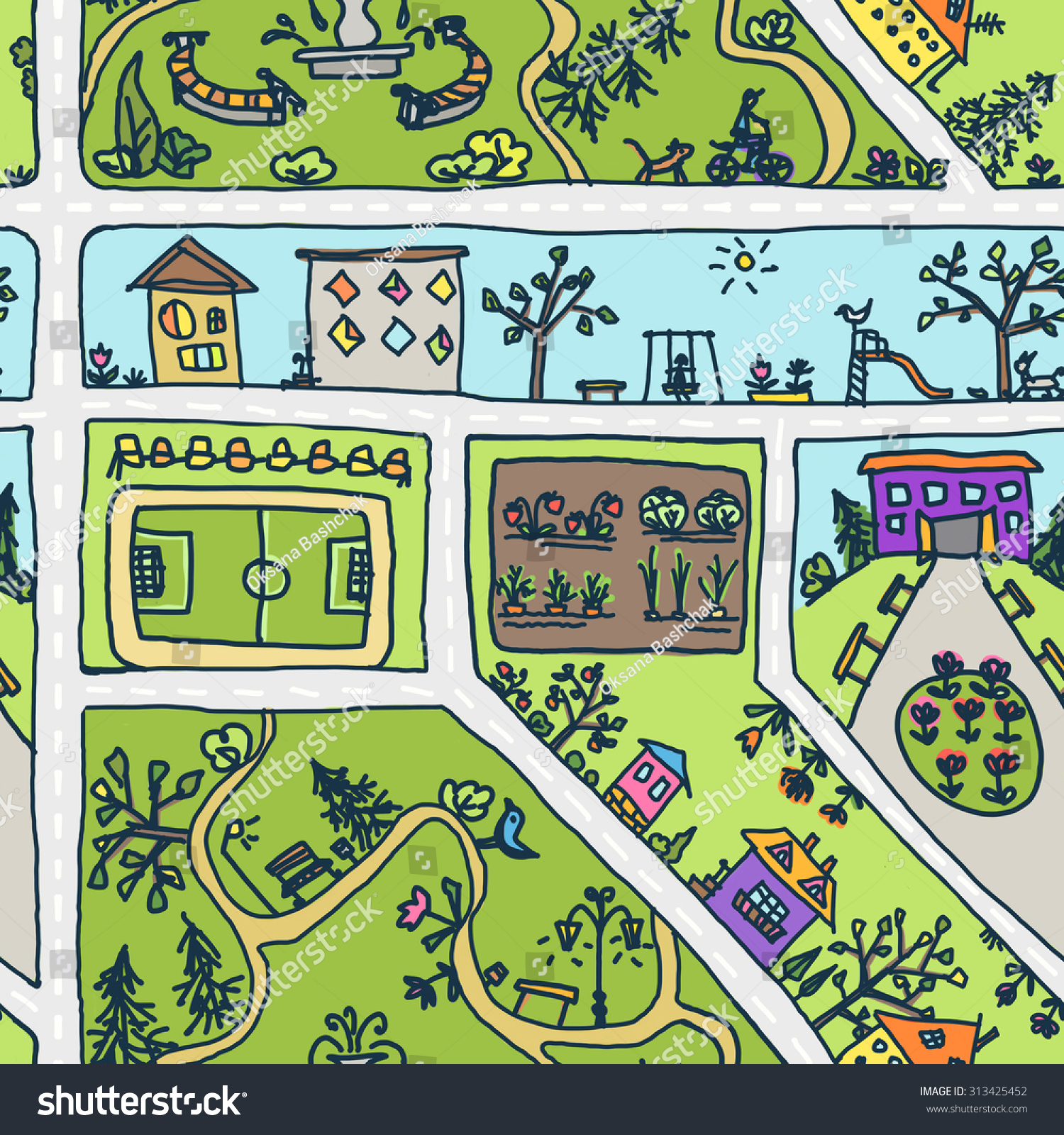 Draw A Map Of Your City Drawing For Kids Maps For Kids Map Crafts ...