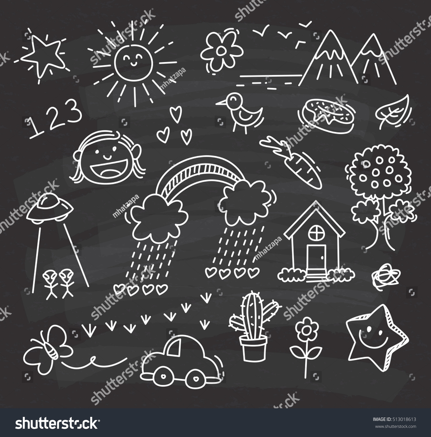 38,764 Chalkboard kids art Images, Stock Photos & Vectors | Shutterstock