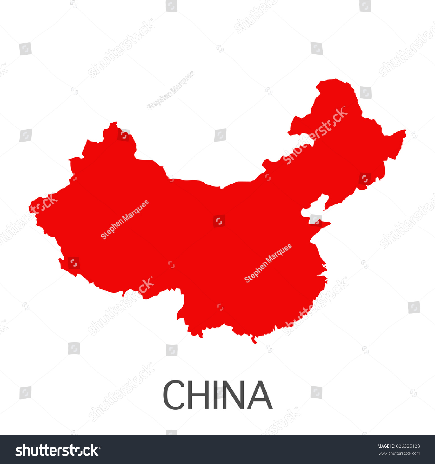 China Map Illustration Stock Vector Royalty Free 626325128 China Map Illustration Stock Vector Royalty Free 626325128