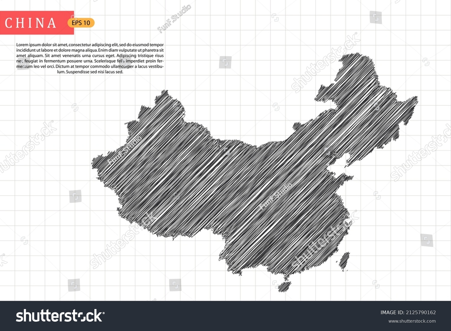 China Map World Map International Vector Stock Vector Royalty Free