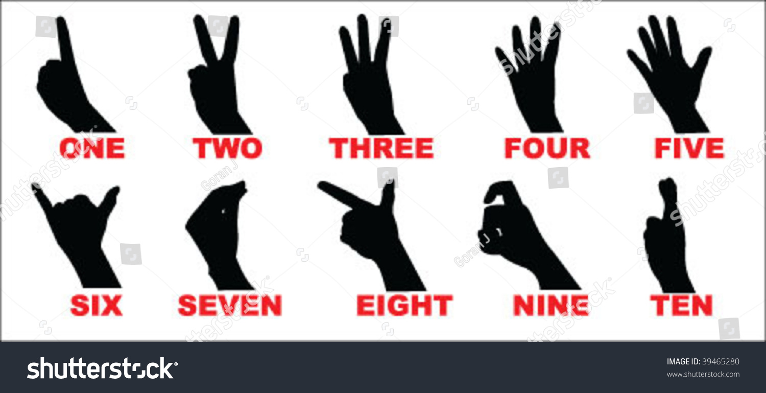 Chinese Number Vector Stock Vector (Royalty Free) 39465280 | Shutterstock