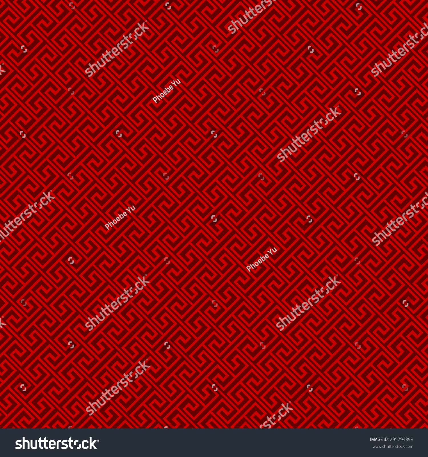 Chinese Style Geometry Line Pattern Background Stock Vector (Royalty ...