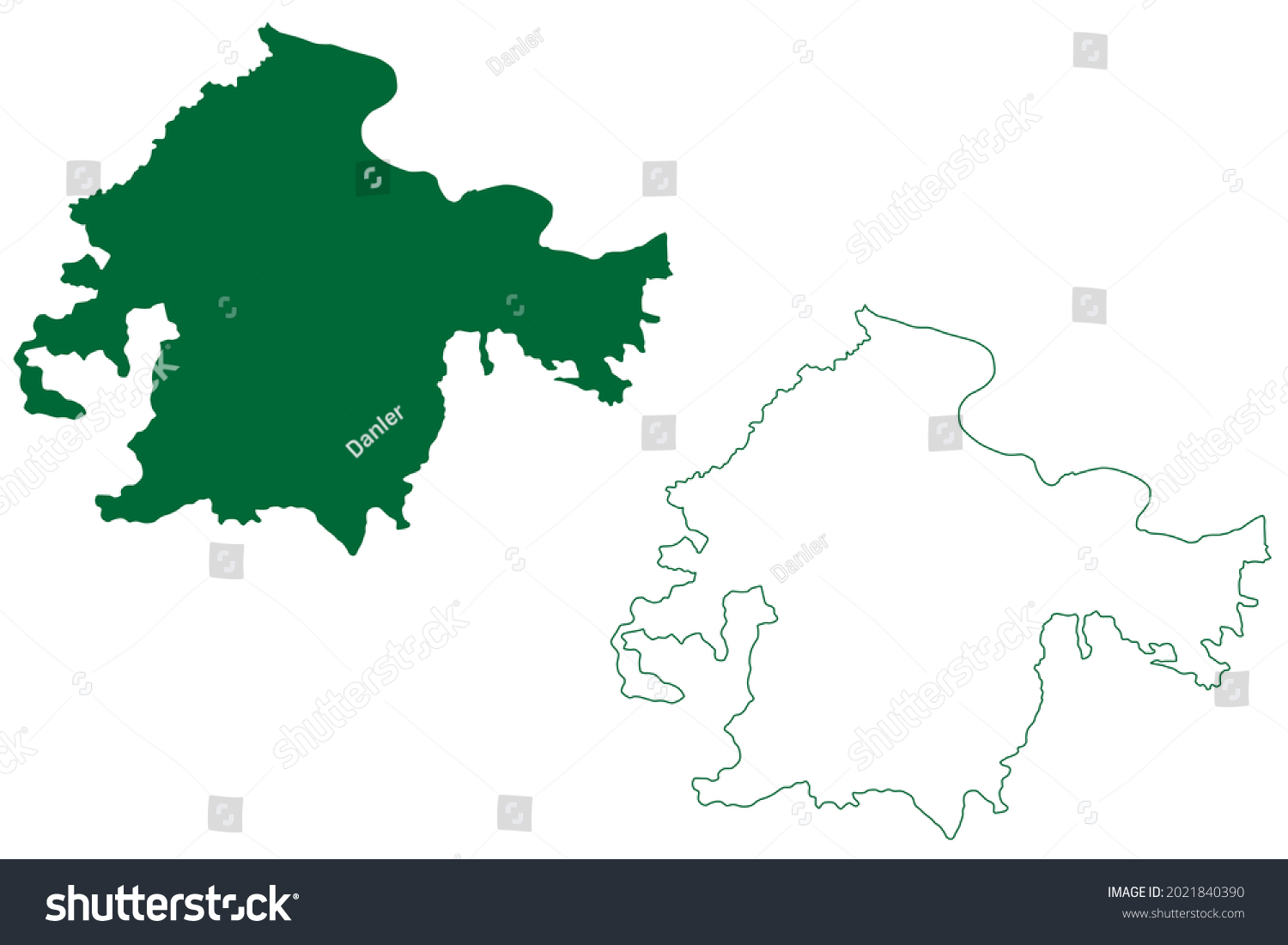 Chitrakoot Uttar Pradesh Map Chitrakoot Stock Illustrations, Images & Vectors | Shutterstock