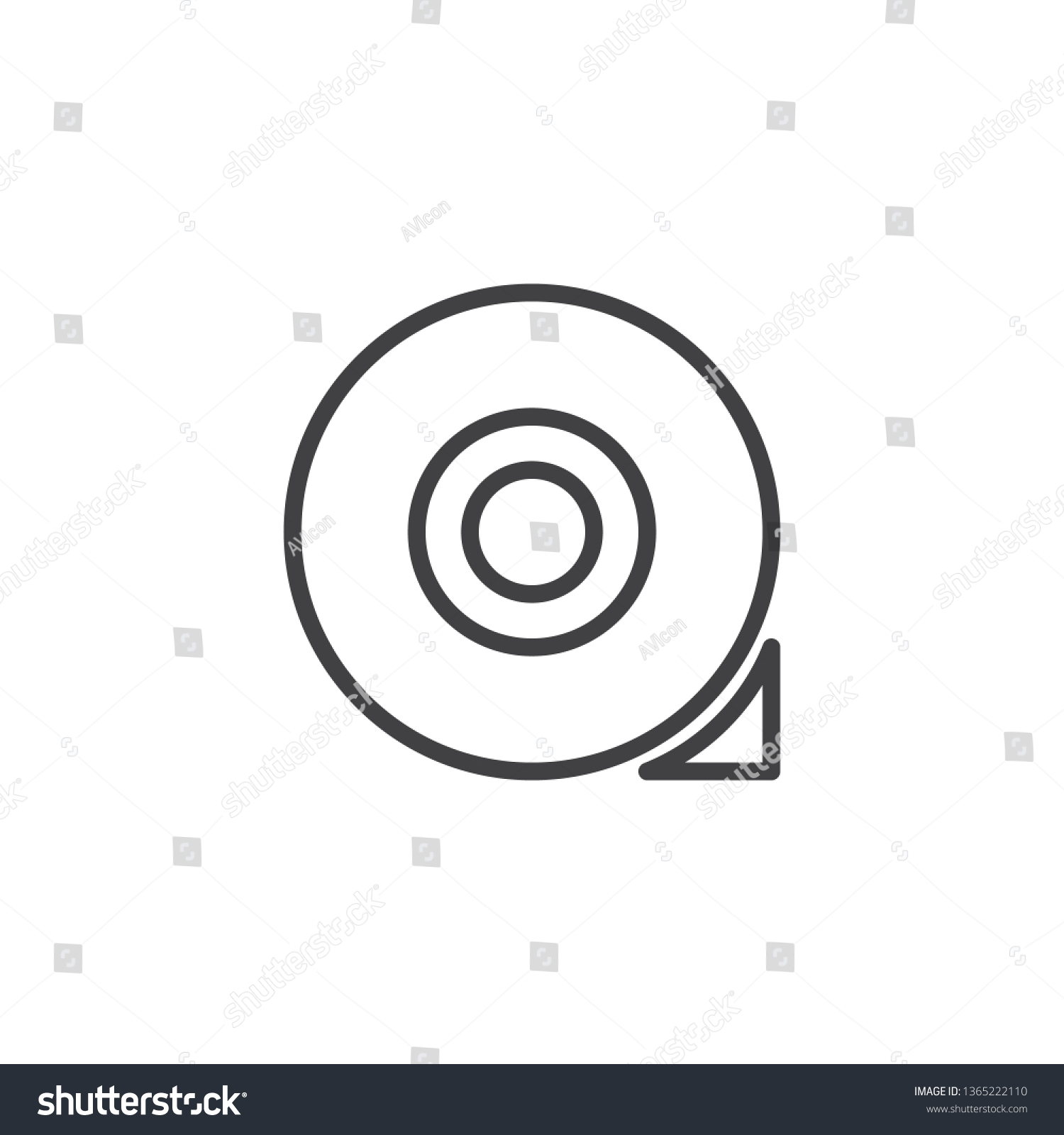 SVG of Chocked Wheel line icon. linear style sign for mobile concept and web design. Wheels must be chocked outline vector icon. Information mandatory symbol, logo illustration. Pixel perfect vector graphics svg