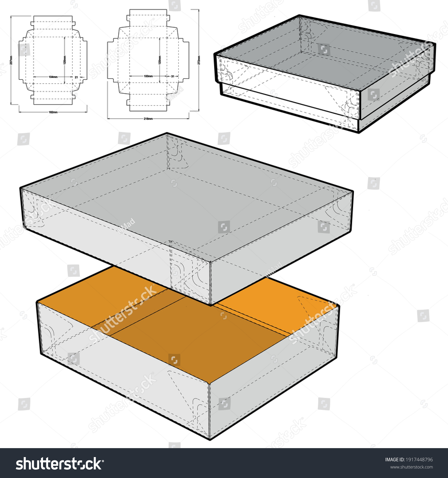 2,184 Box Top And Bottom Images, Stock Photos & Vectors | Shutterstock