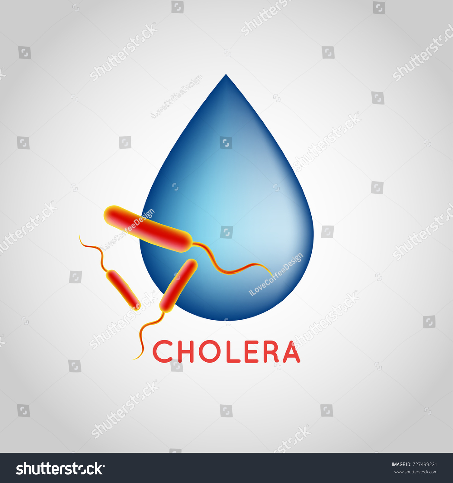 Cholera Logo Vector Icon Design Illustration Stock Vector (Royalty Free ...