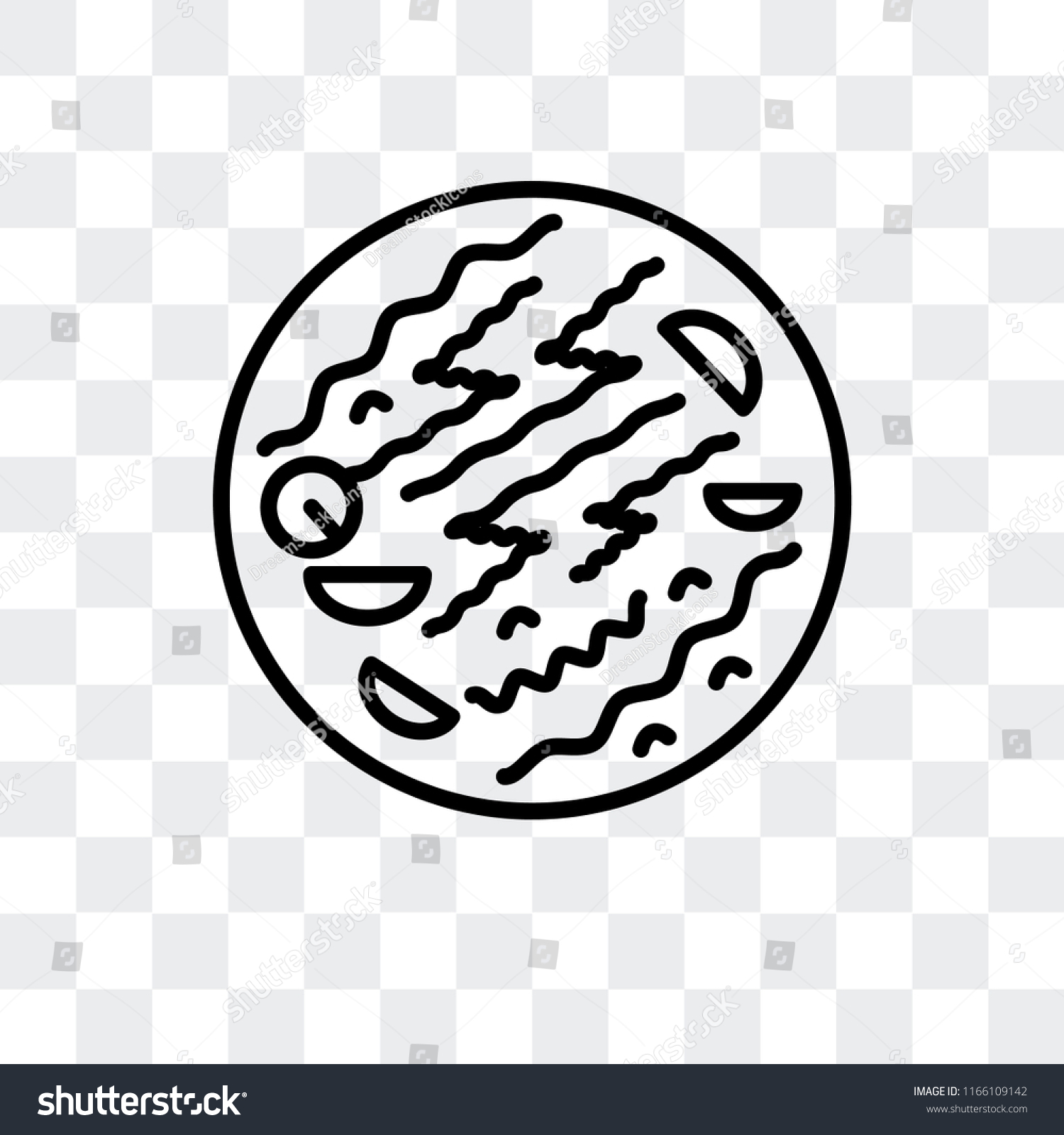 SVG of Chow mein vector icon isolated on transparent background, Chow mein logo concept svg