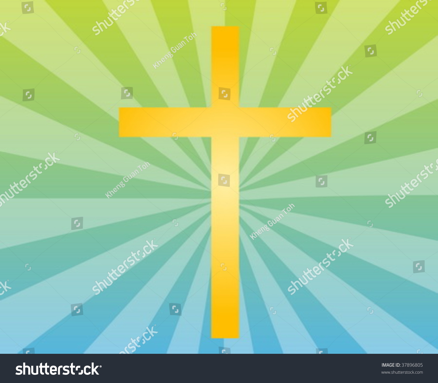 Christian Church Cross Religious Spiritual Symbol Stock Vector Royalty