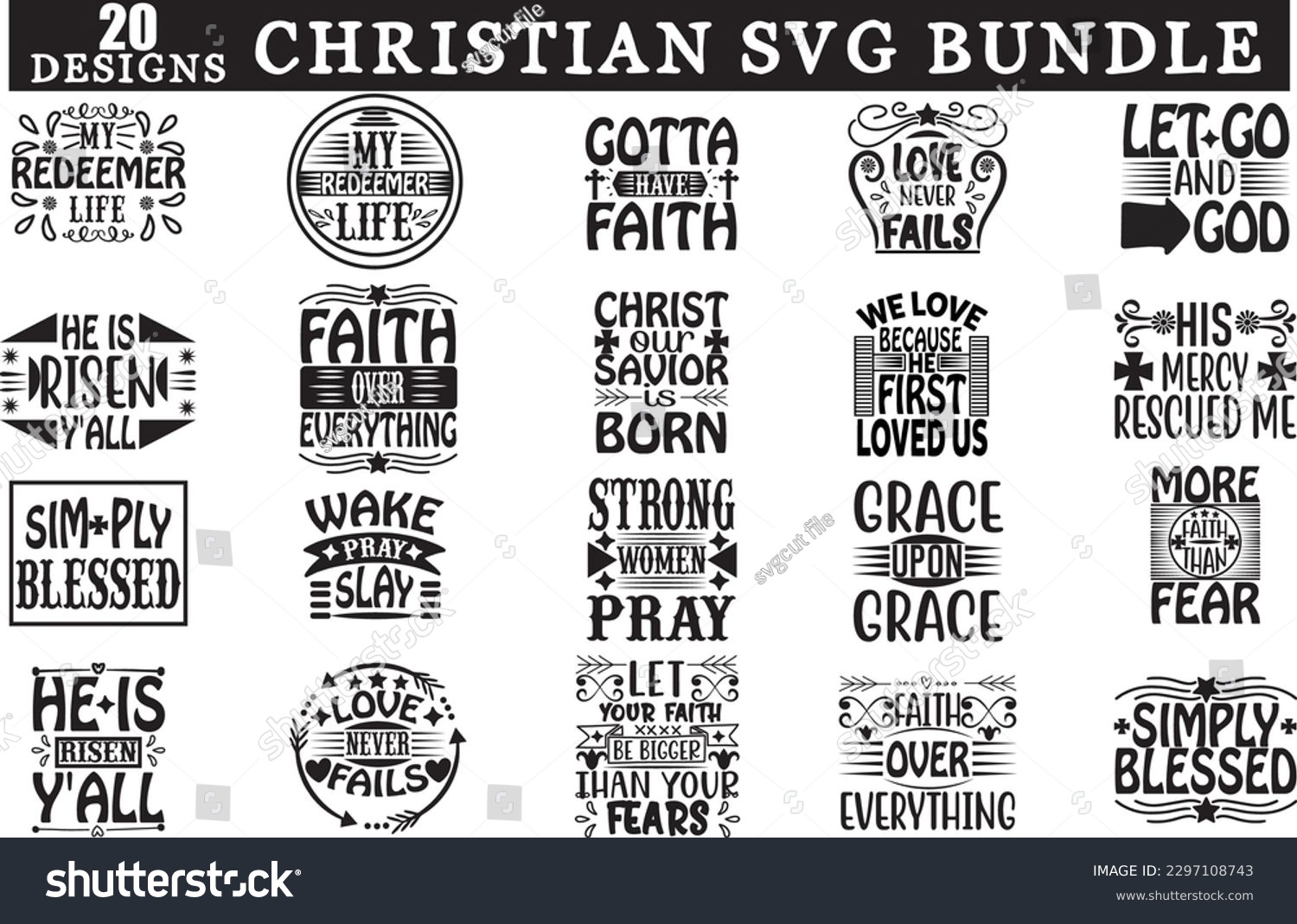 SVG of christian svg bundle, christian svg design svg