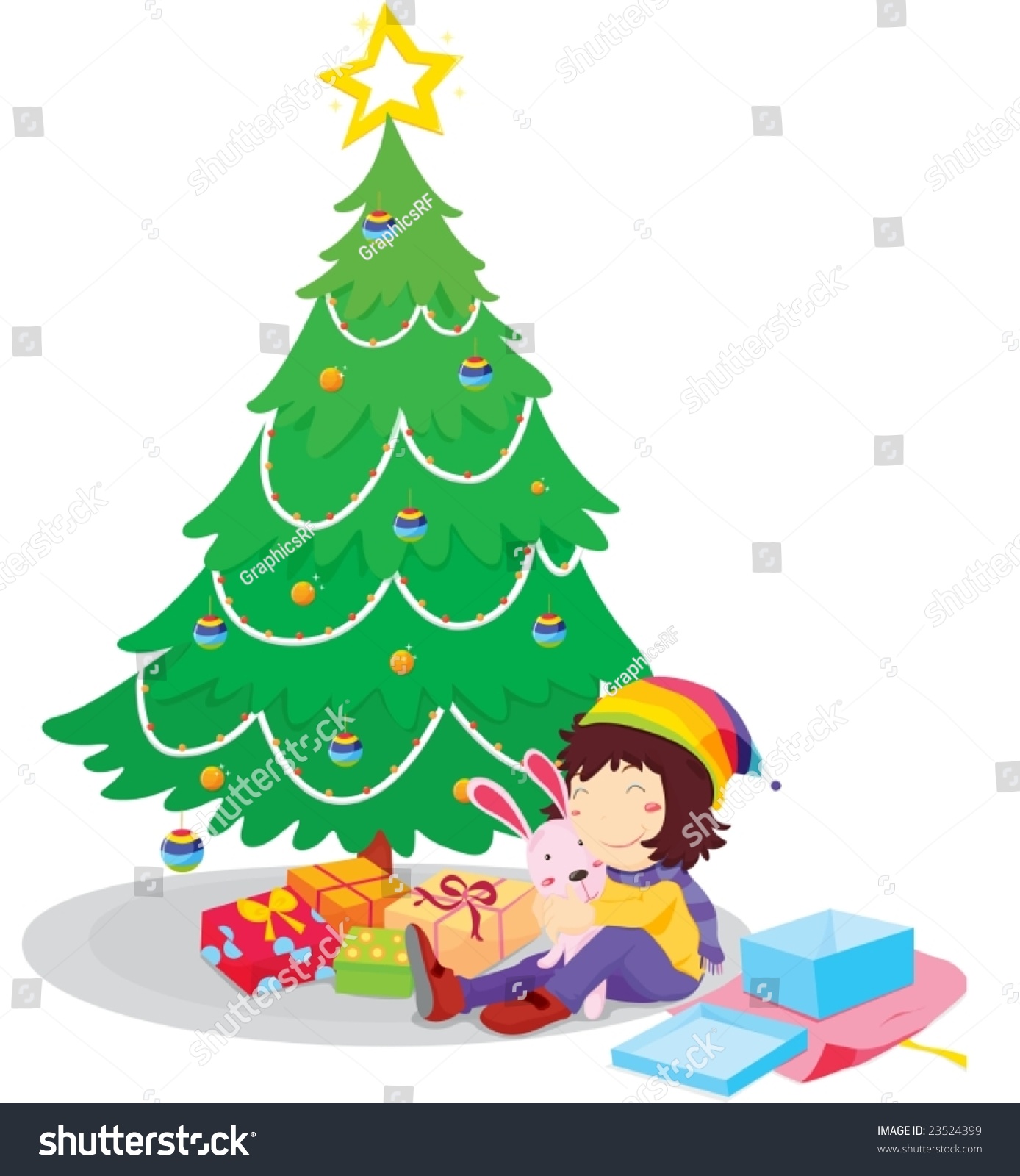 Christmas Stock Vector Illustration 23524399 : Shutterstock