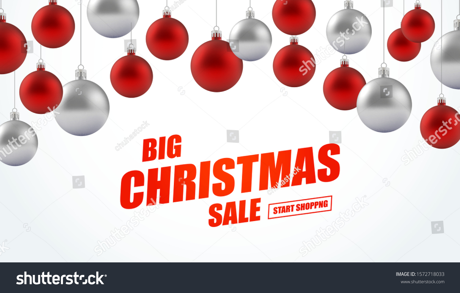 Christmas New Year Holiday Sale Ad Stock Vector Royalty Free 1572718033