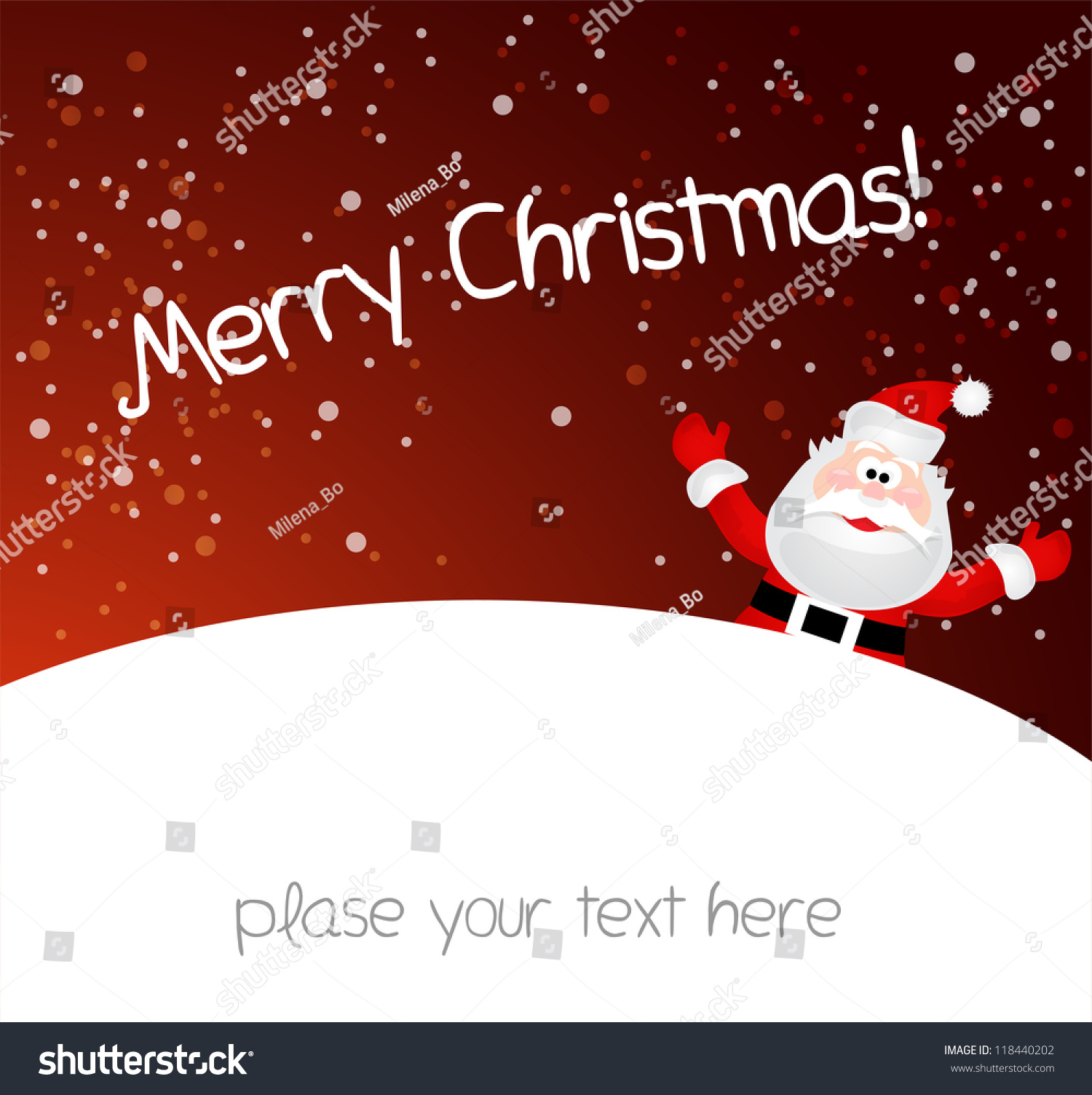 Christmas Background Stock Vector Illustration 118440202 : Shutterstock