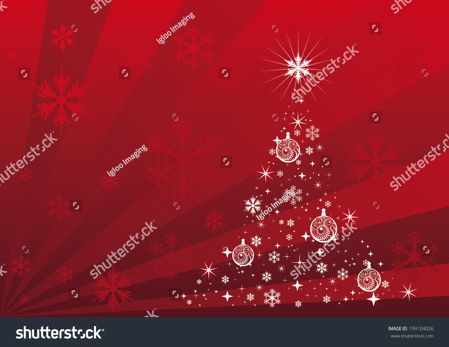 Christmas Background Stock Vector Illustration 199104026 : Shutterstock