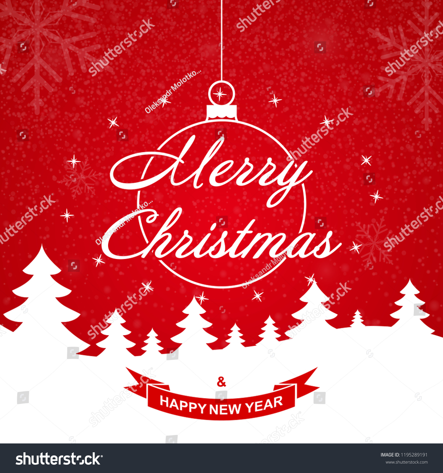 Download Christmas Background Christmas Greeting Card Template Stock Vector Royalty Free 1195289191 PSD Mockup Templates