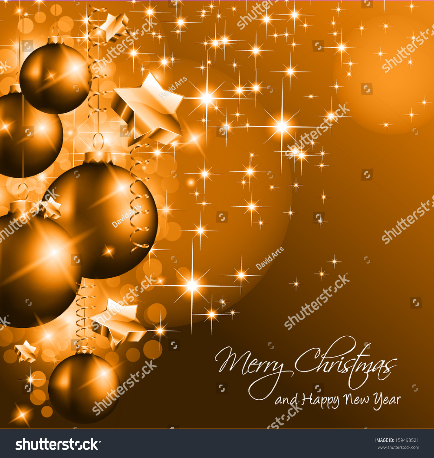 Christmas Background For Greetings! Ideal For Posters, Covers, Invitation Flyers And So On