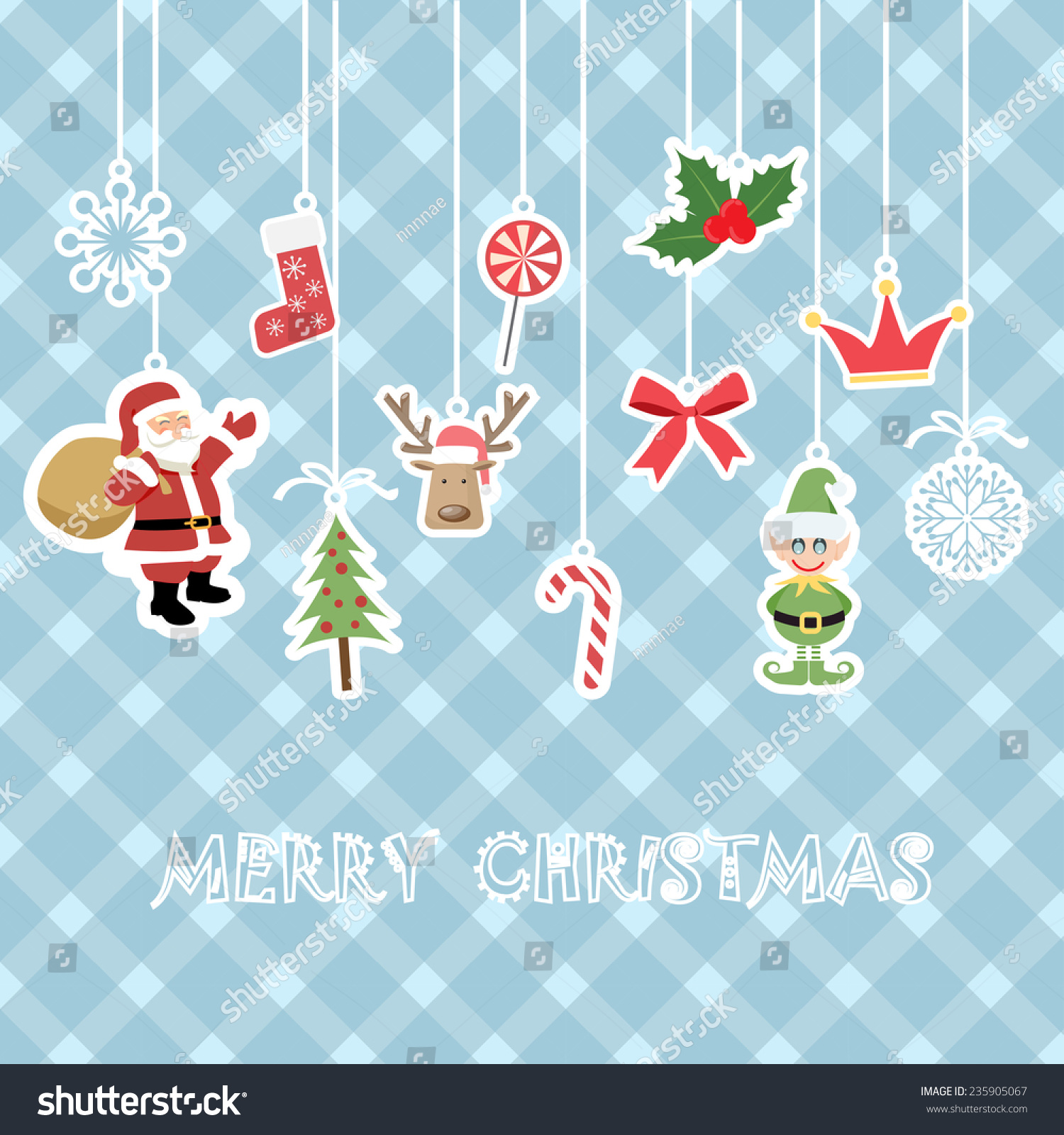 Download Christmas Background Kid Stock Vector Royalty Free 235905067 PSD Mockup Templates