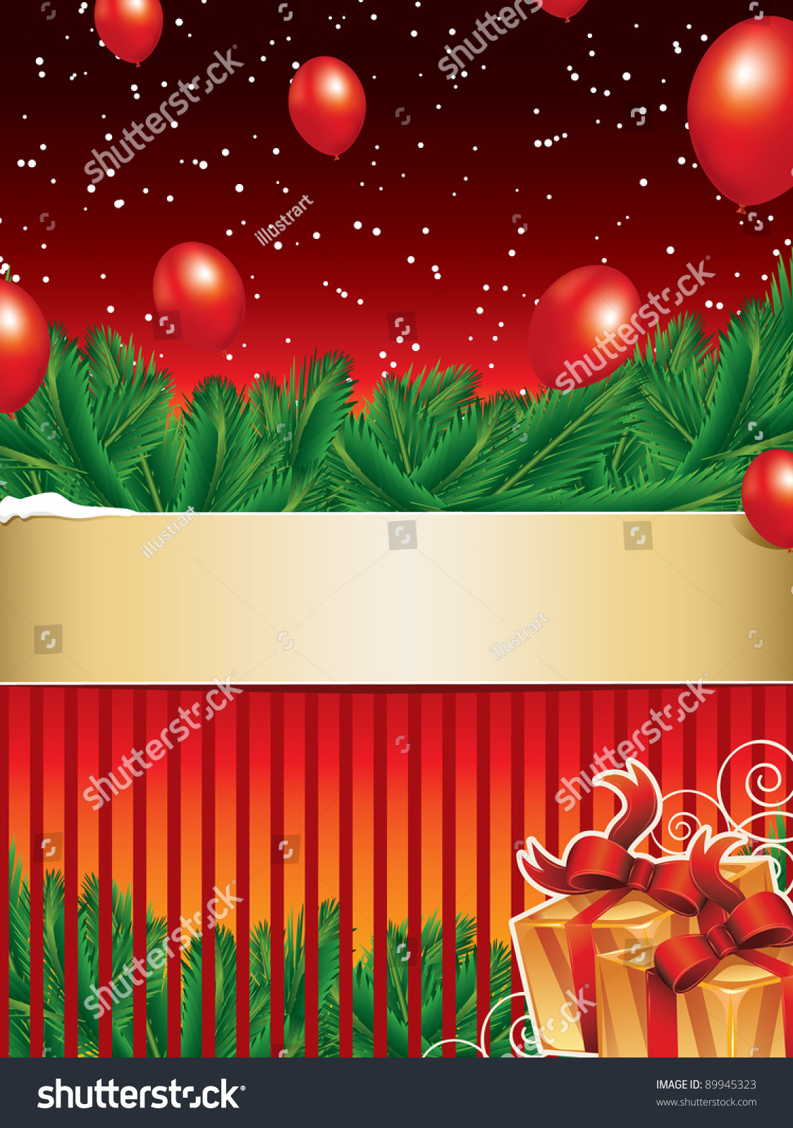 Download Christmas Background Golden Ribbon Available Jpeg Stock Vector Royalty Free 89945323 PSD Mockup Templates