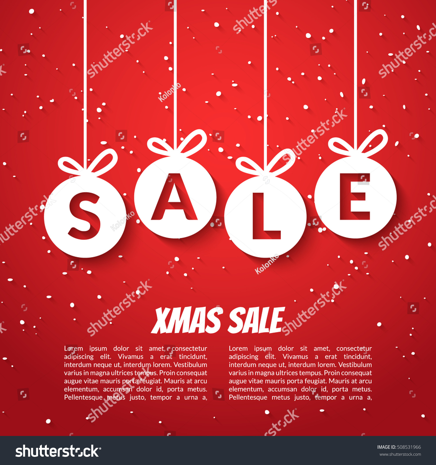 sales poster template