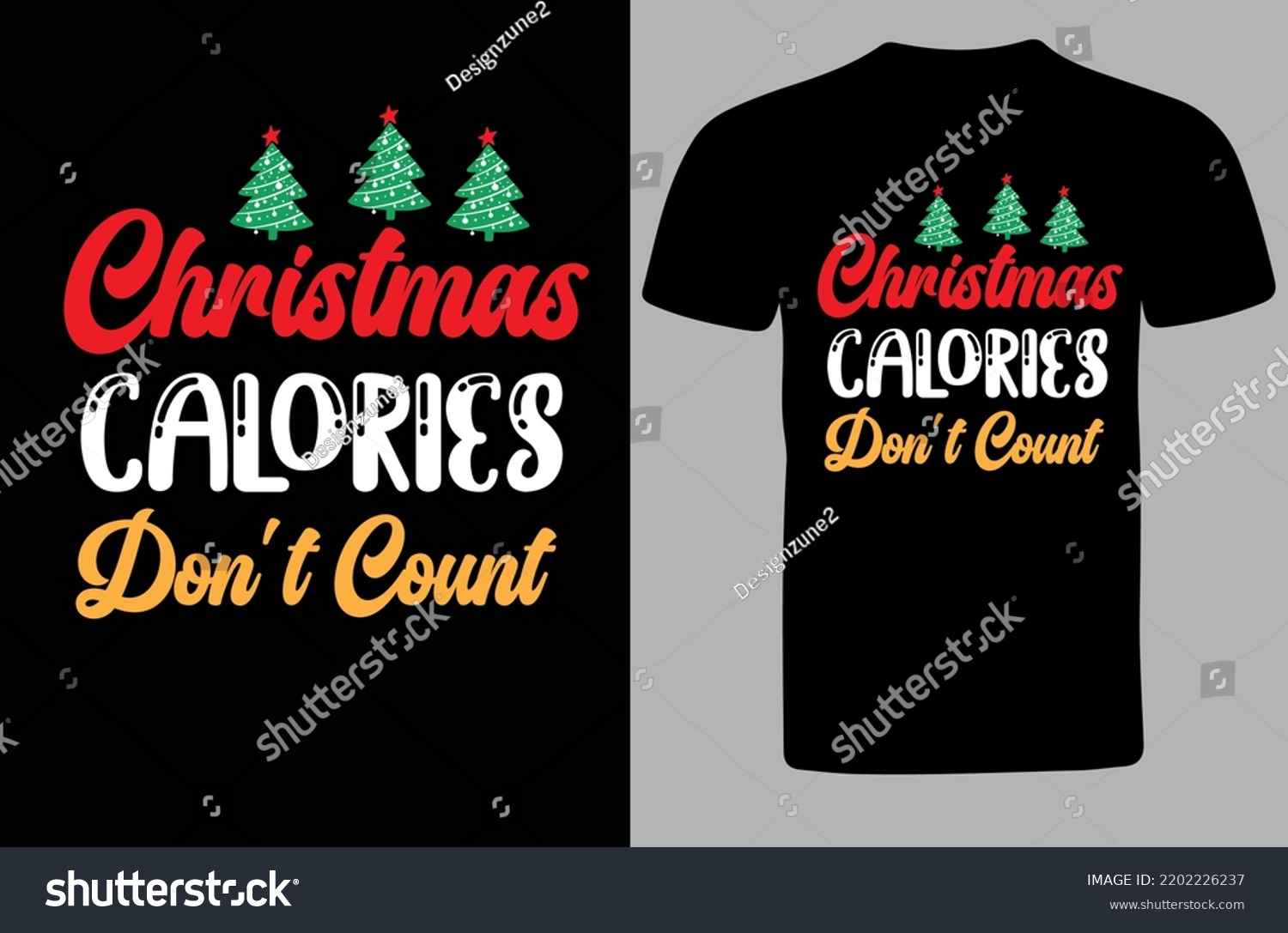 SVG of Christmas Calories Don't Count svg design svg