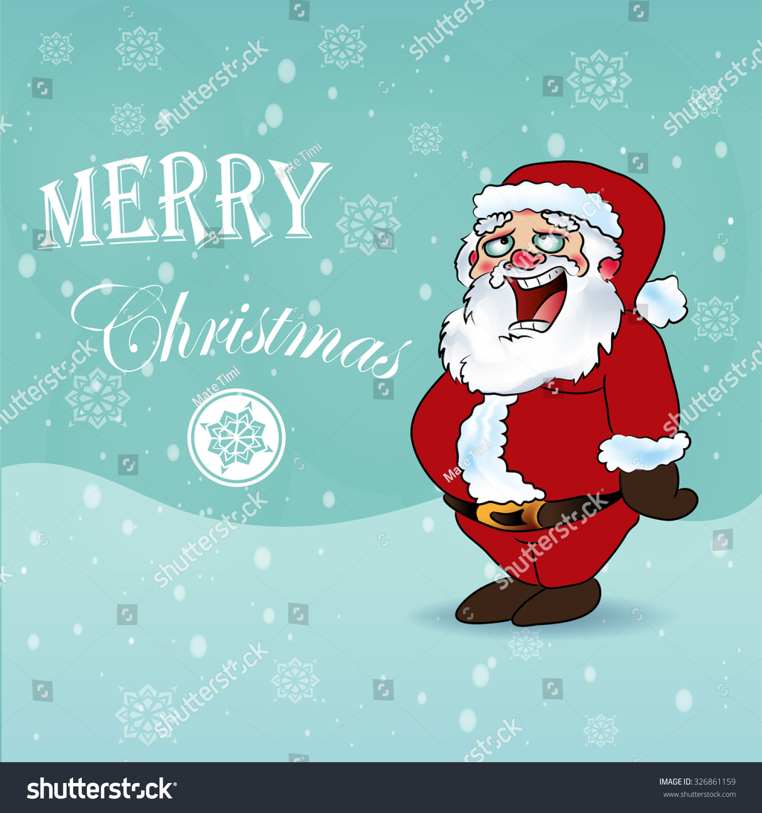 Christmas Card Stock Vector Illustration 326861159 : Shutterstock