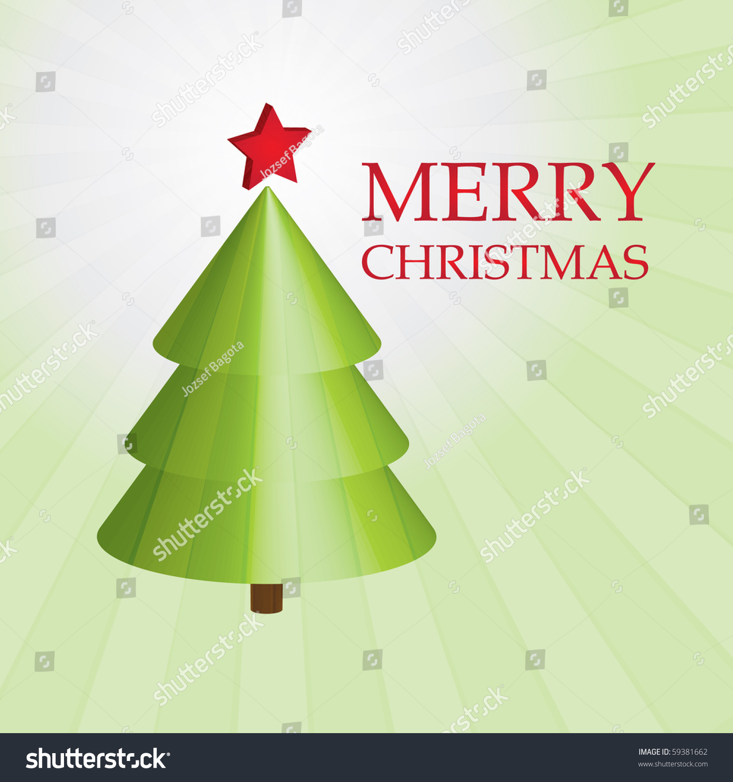 Christmas Card Stock Vector Illustration 59381662 : Shutterstock