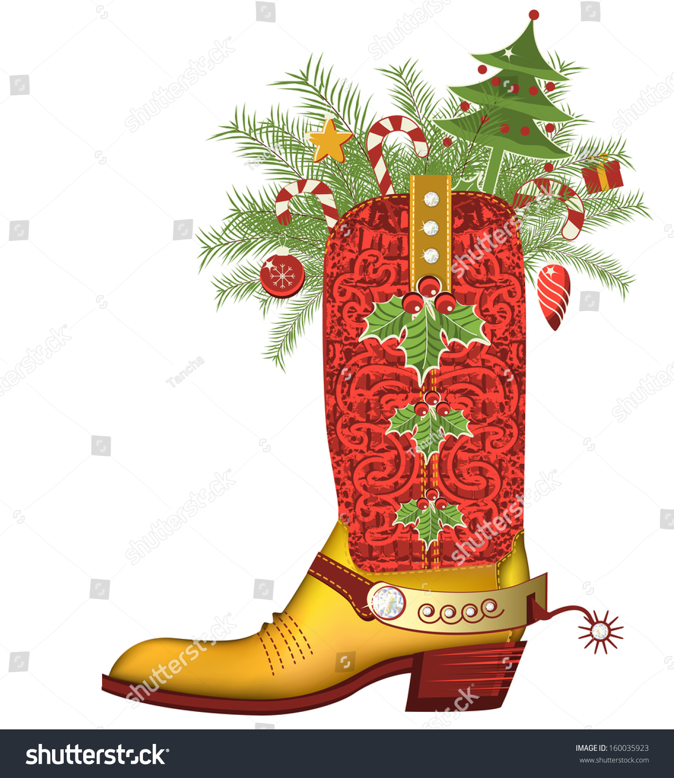 cowboy boot decorations
