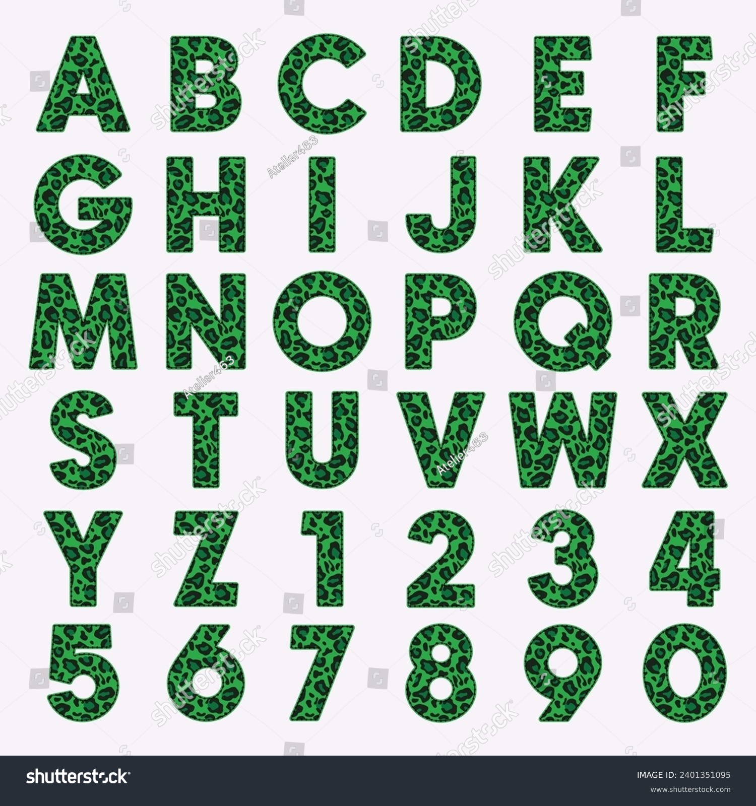 SVG of Christmas decoration alphabet illustration, Buffalo Plaid, Leopard, Cheetah, pink. green, red svg