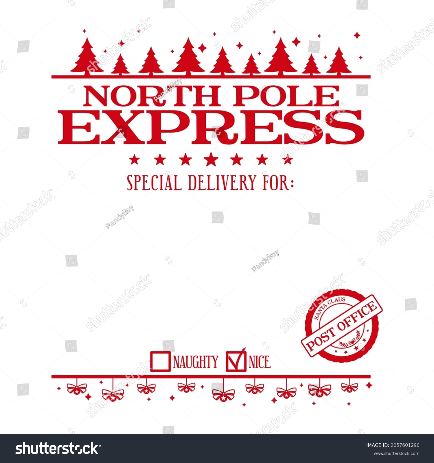 north pole delivery bolsas